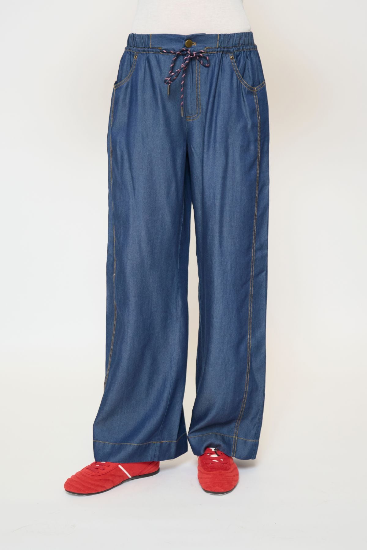 Quinn Drawcord Tencel Pant