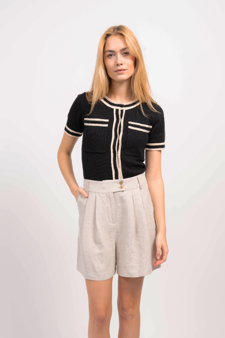 July Short Slv Cardi