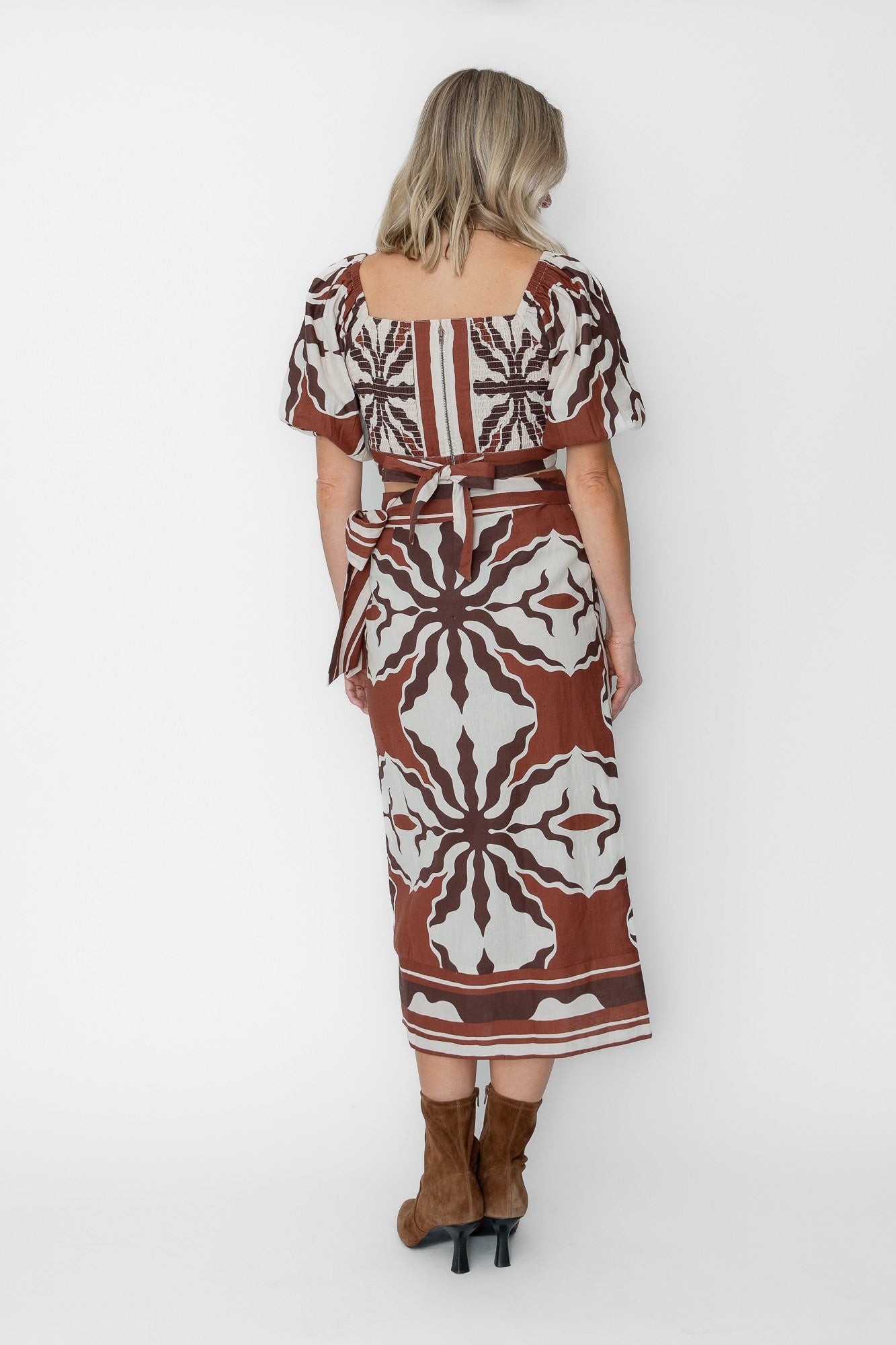 Christine Wrap Skirt