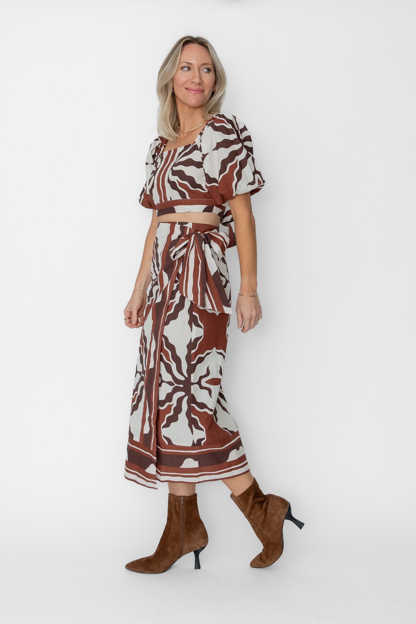 Christine Wrap Skirt