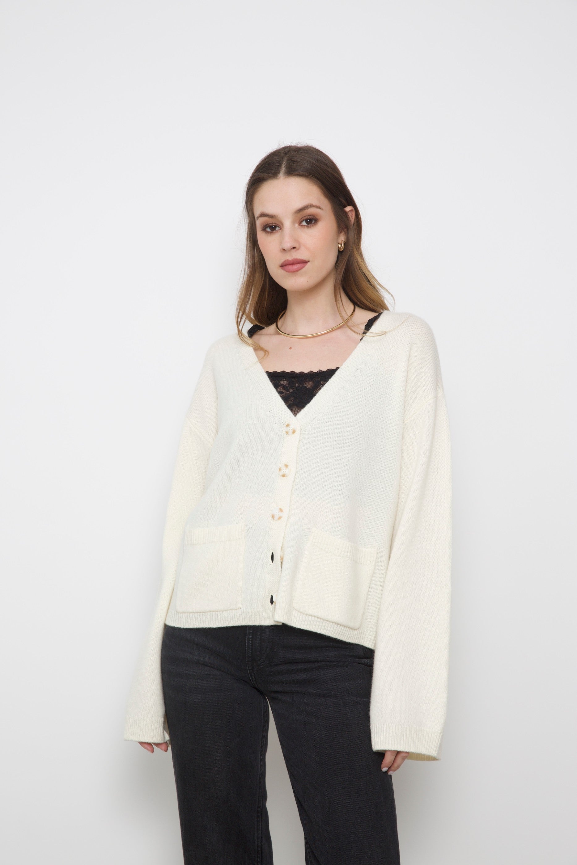 Scarlet Cashmere Blend Sweater