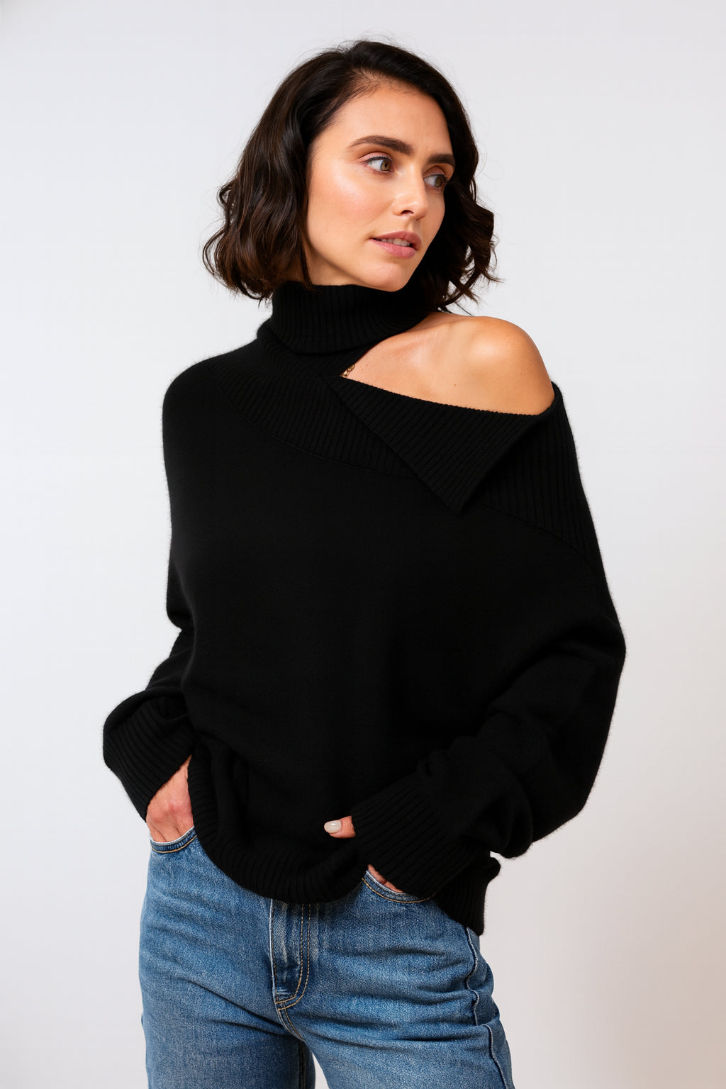 Knightley Cut Out Sweater