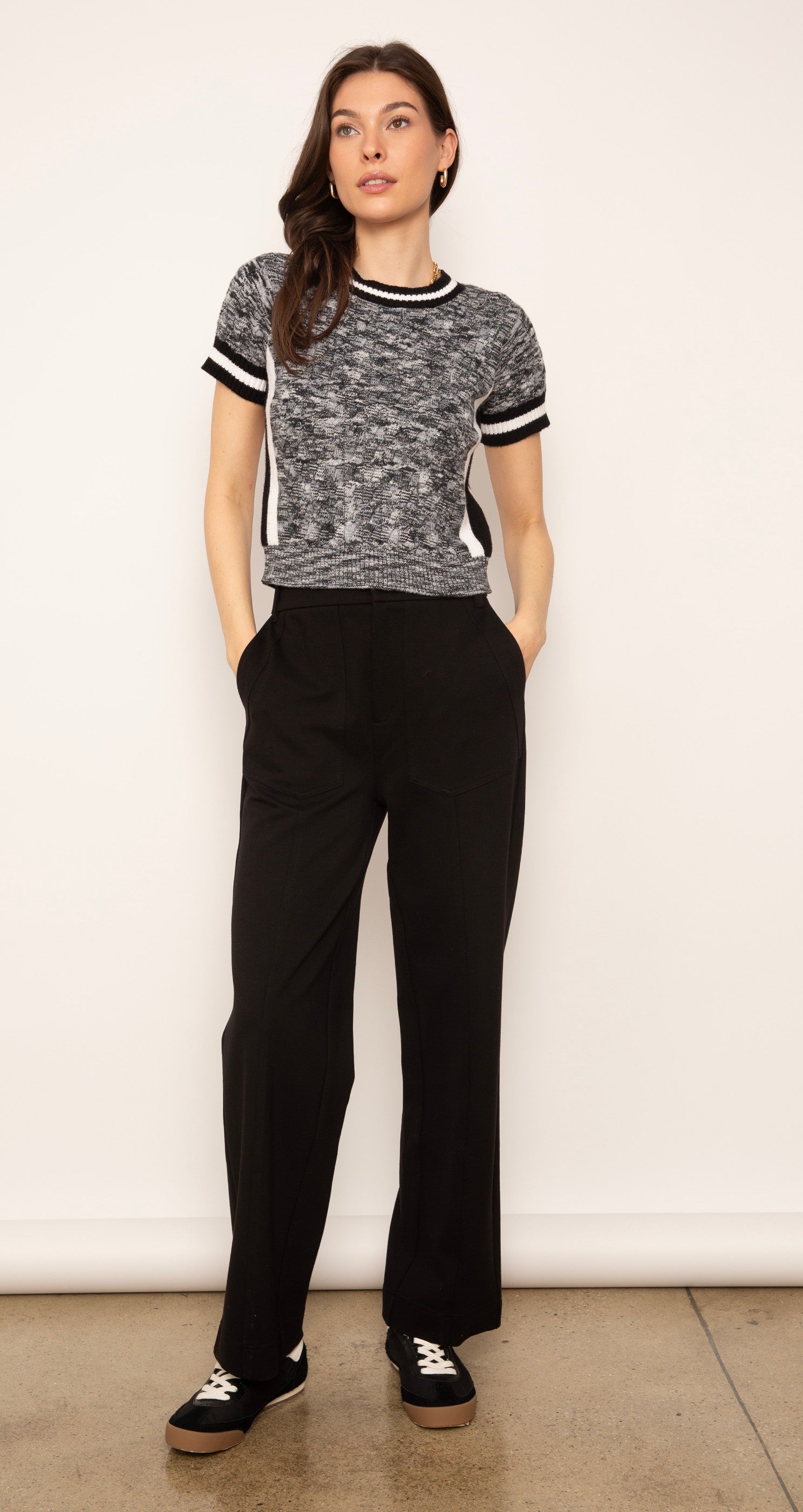 Luca Melanged Sweater Shirt