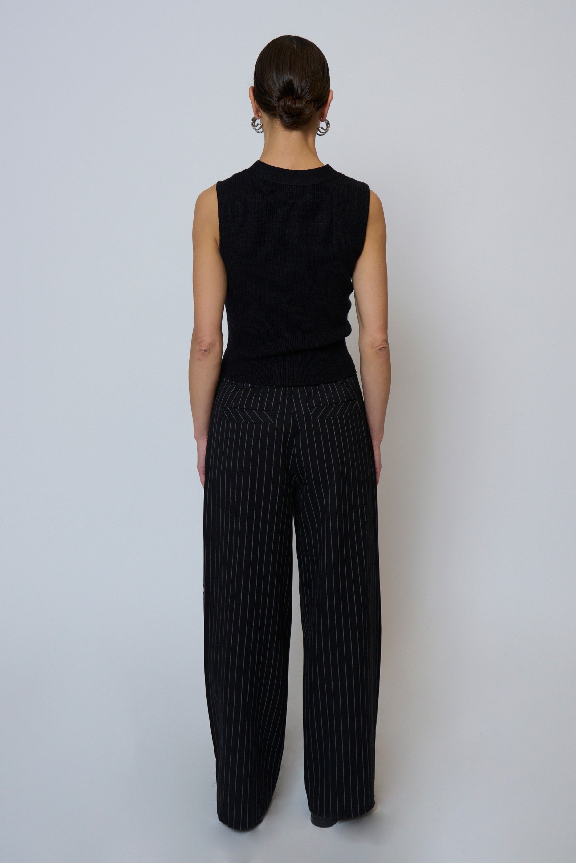 Astrid Pinstripe Vest