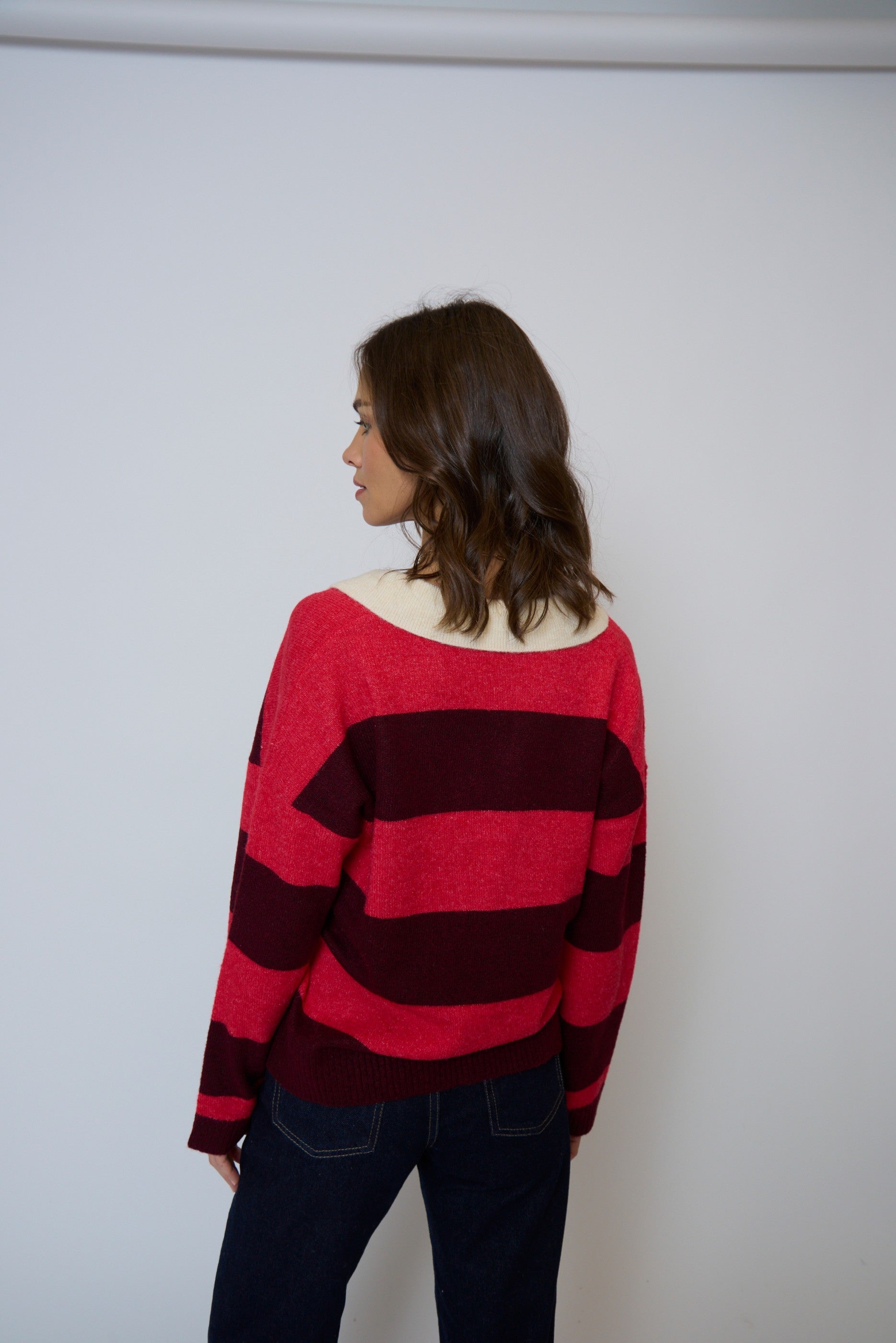 Marley Striped Rugby Sweater
