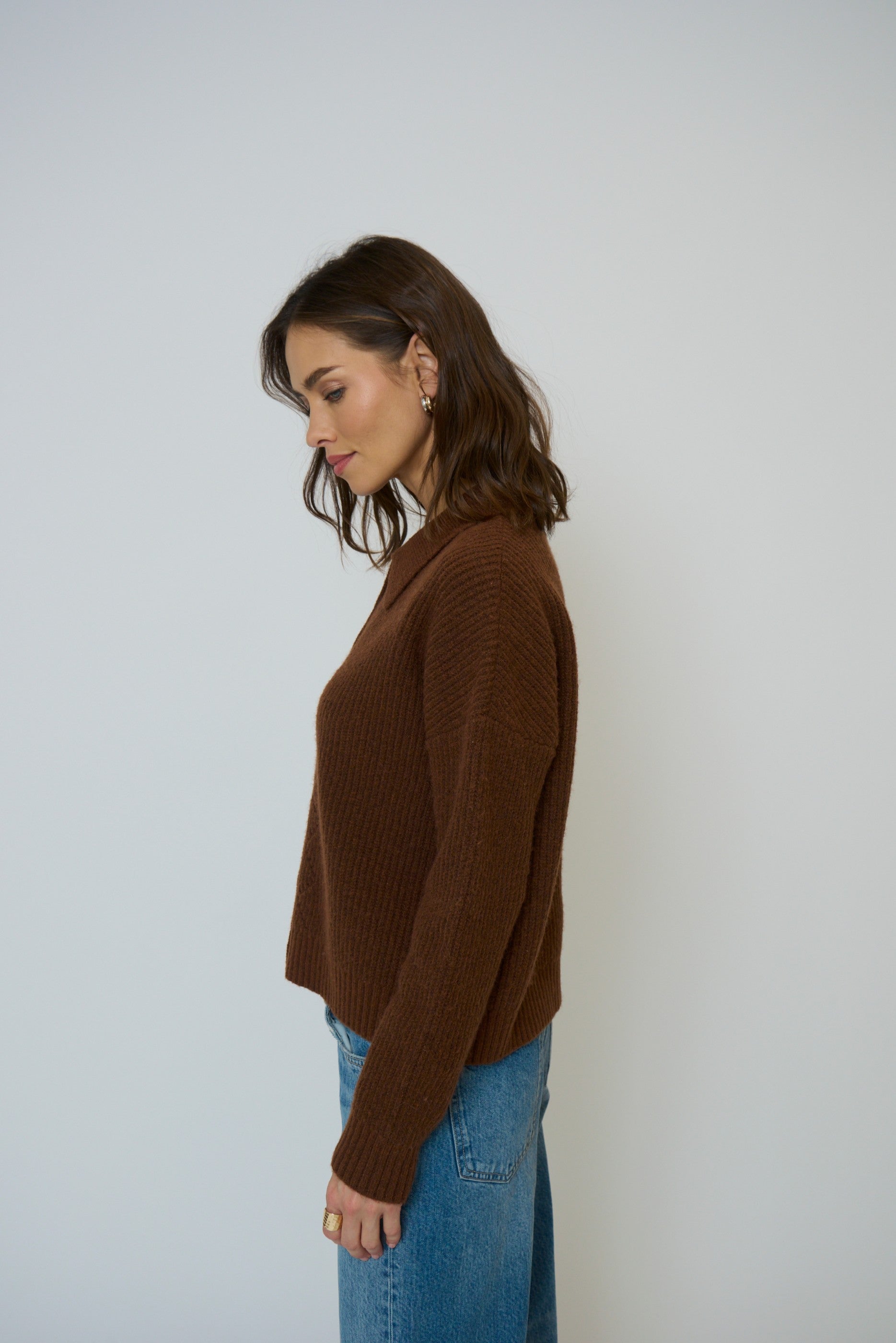 Olivia Pointelle Polo