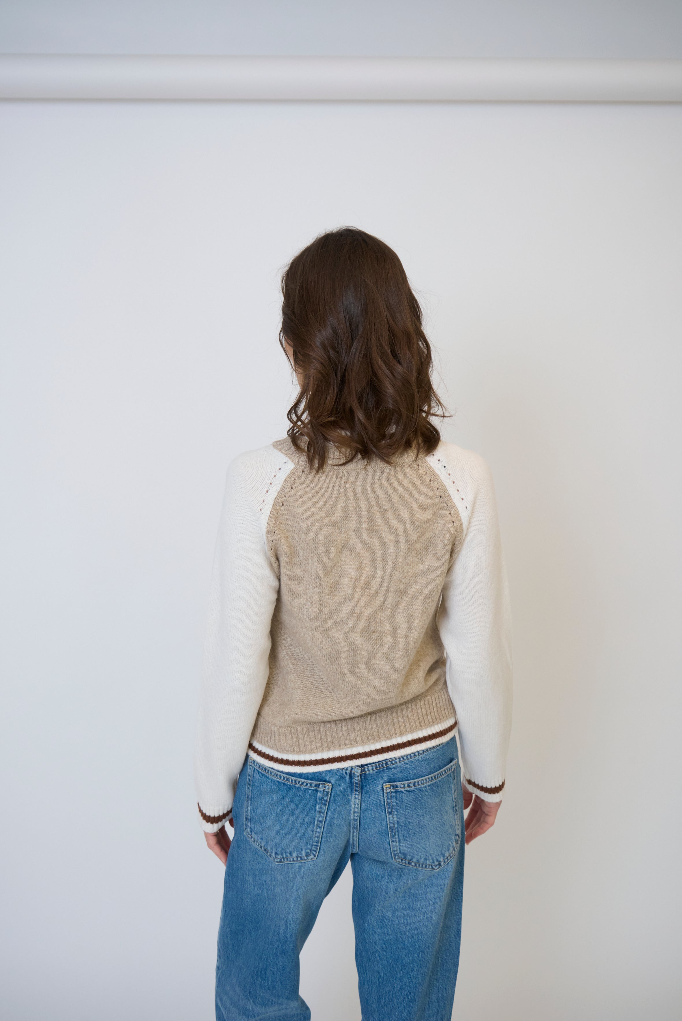 Olivia Baseball Sweater