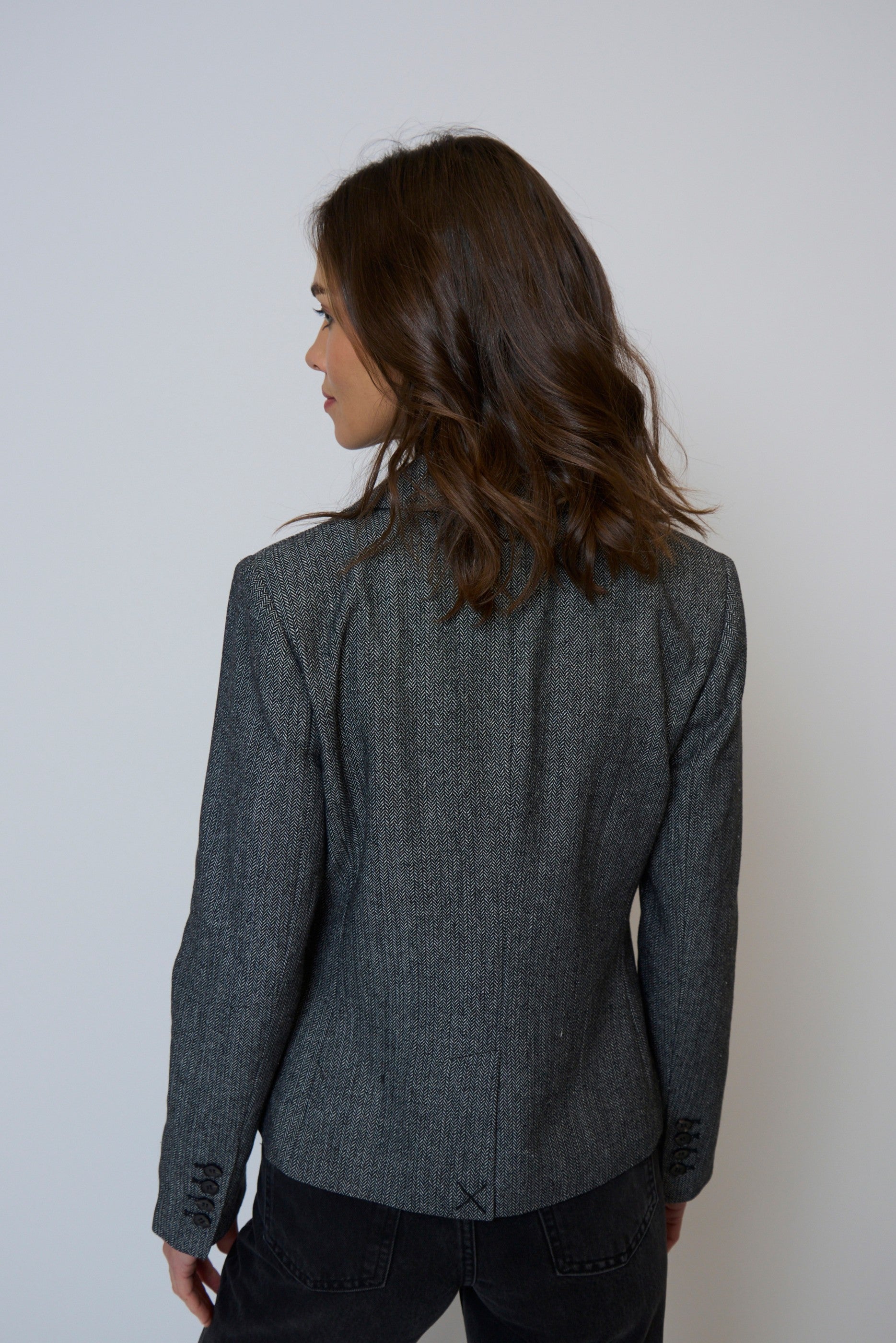 Billie Herringbone Jacket