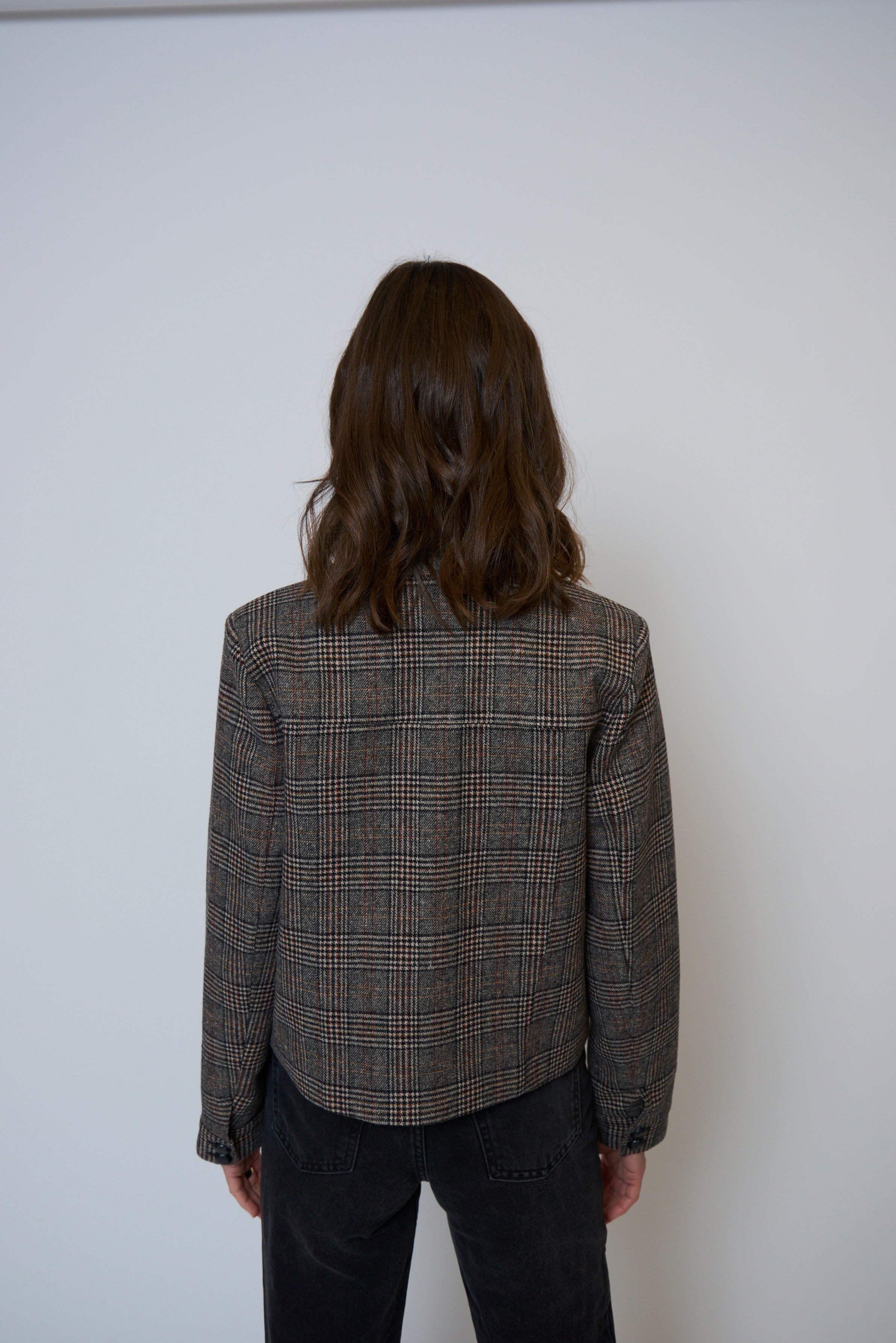 Eden Plaid Double Pocket Jacket