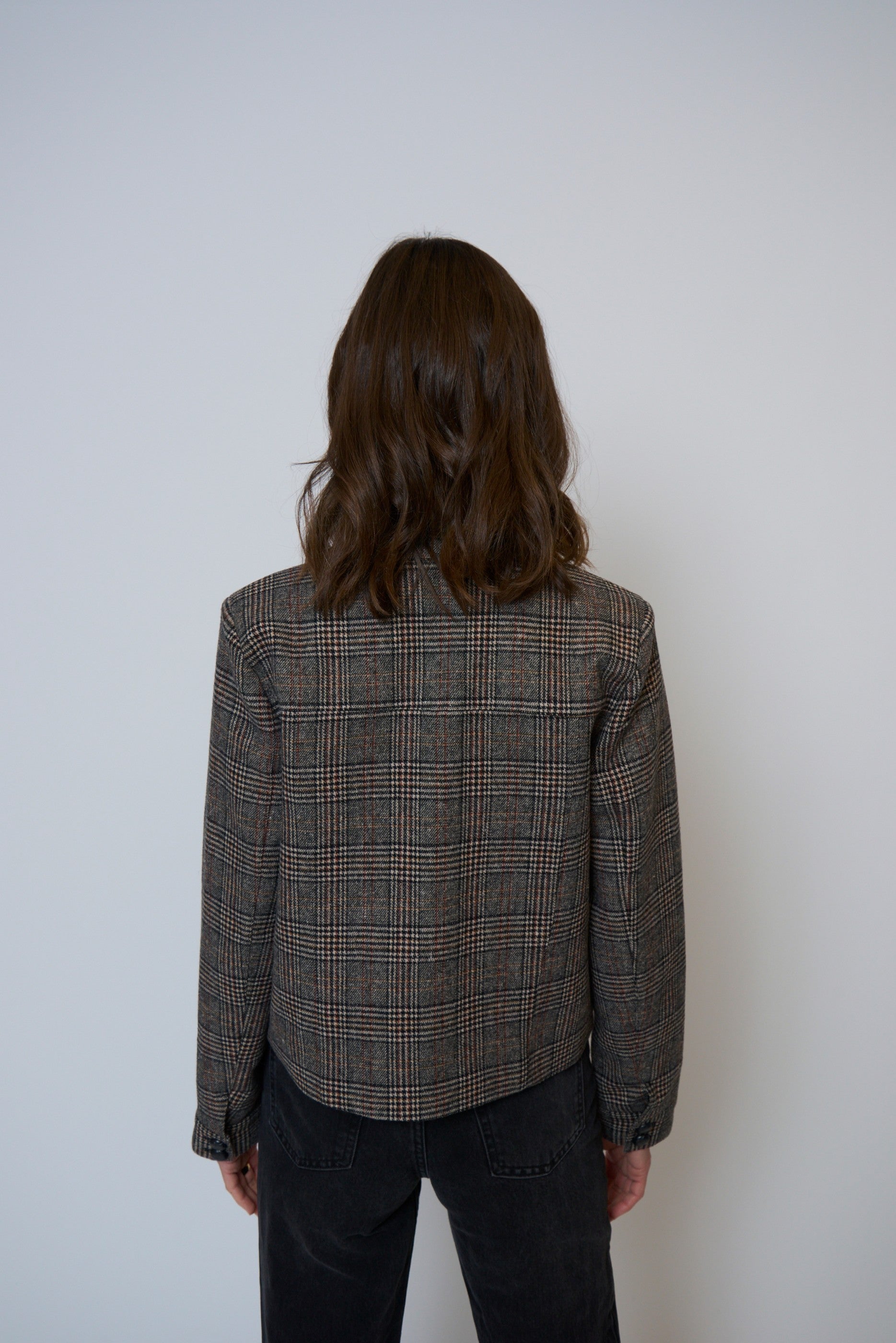 Eden Plaid Double Pocket Jacket