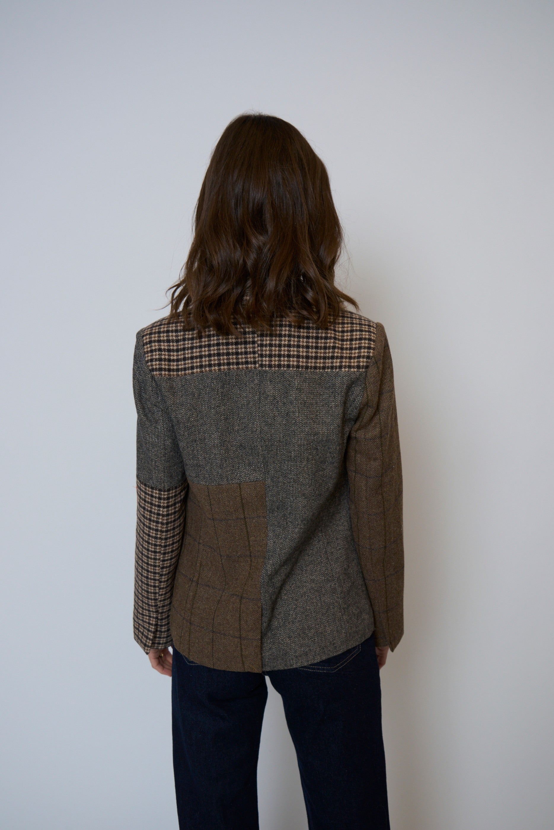 Raven Patchwork Riding Jacket