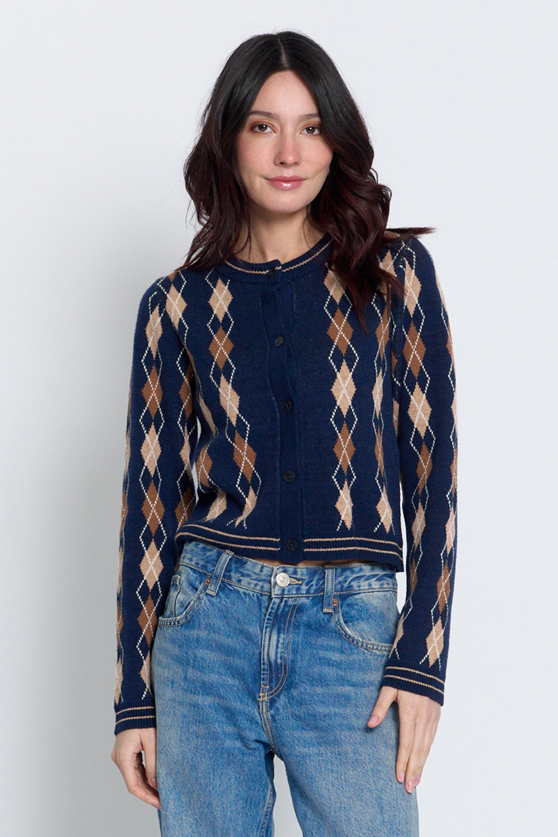Astrid Argyle Cardigan