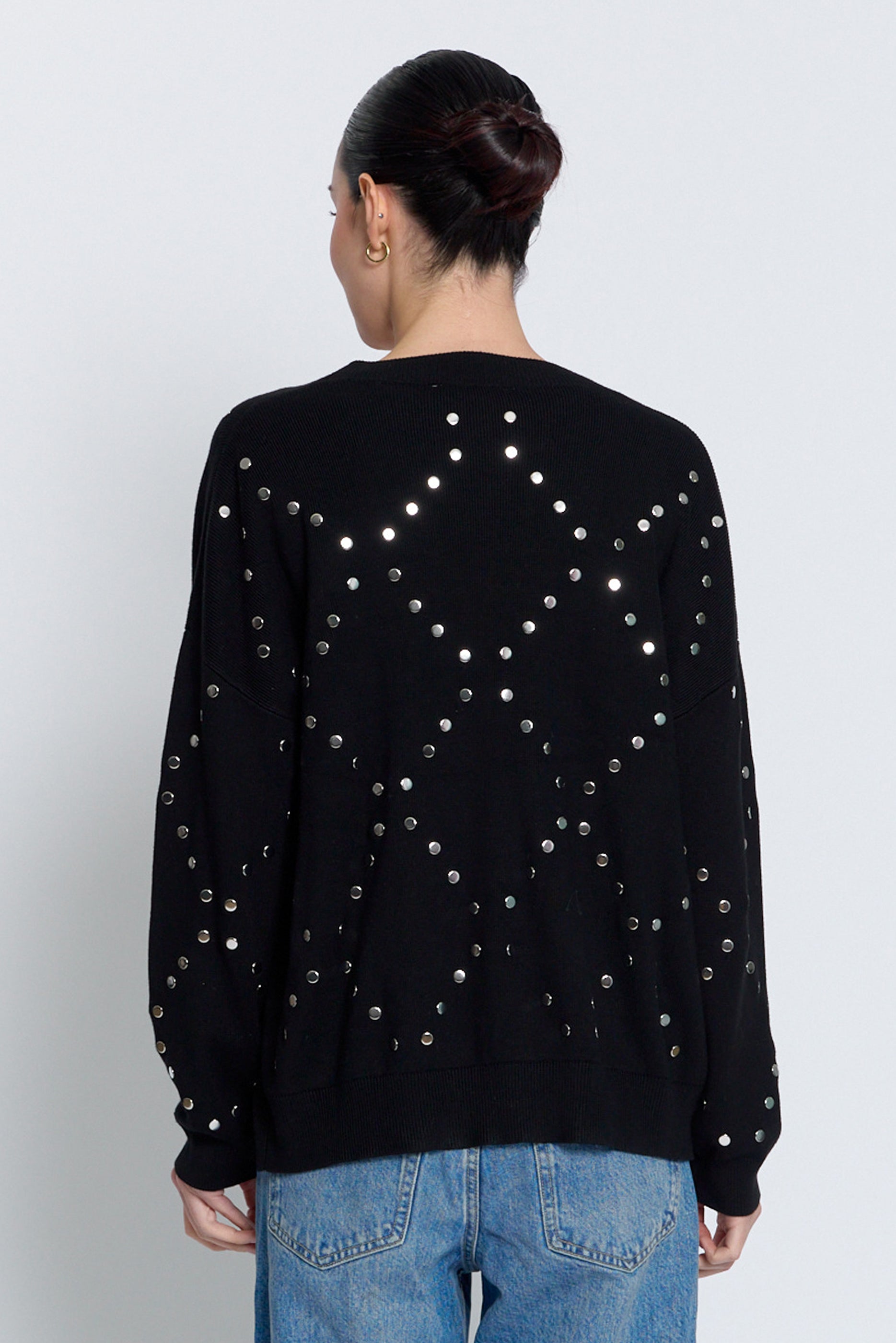 Felix Long Studded Cardigan