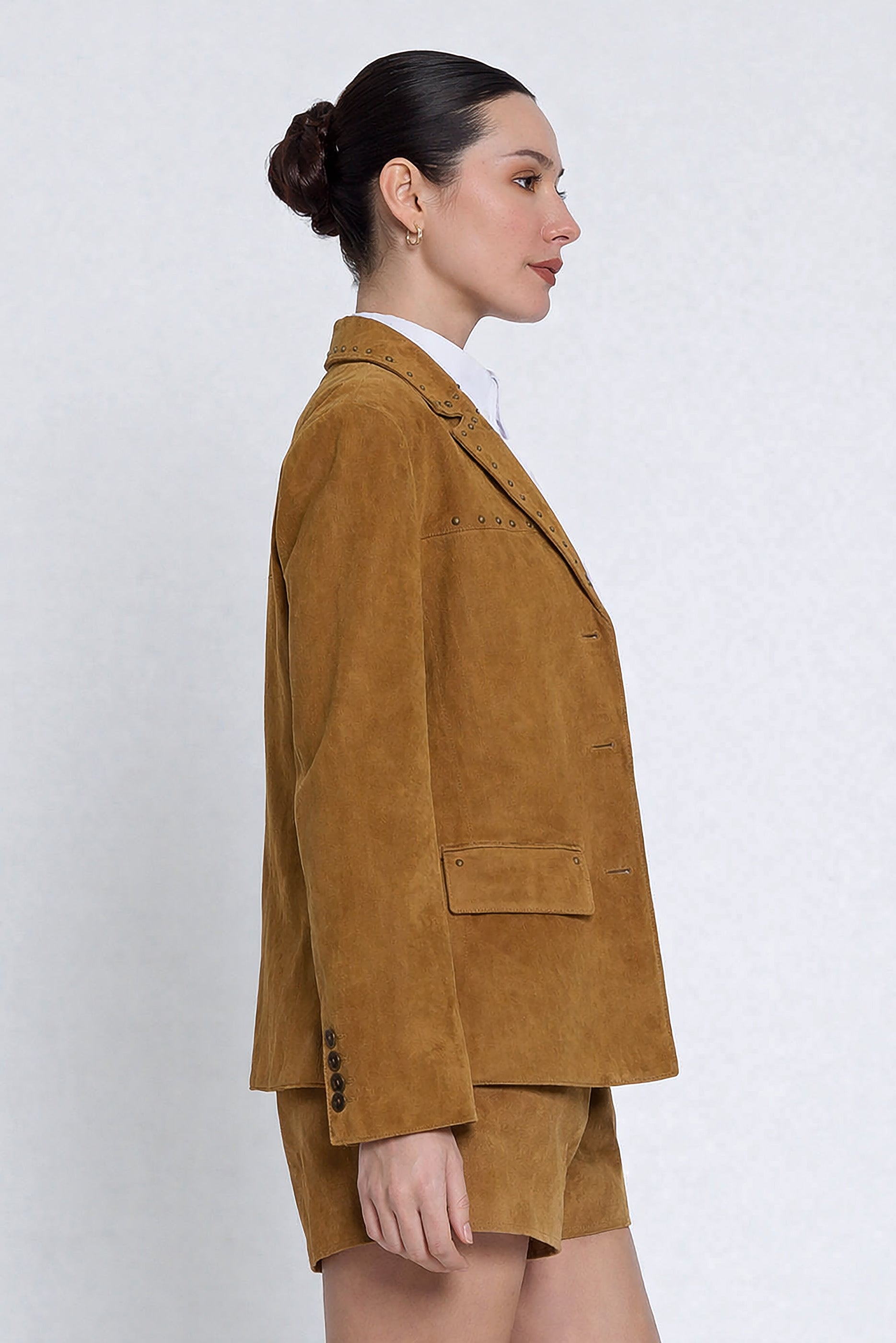 Odessa Studded Bf Blazer