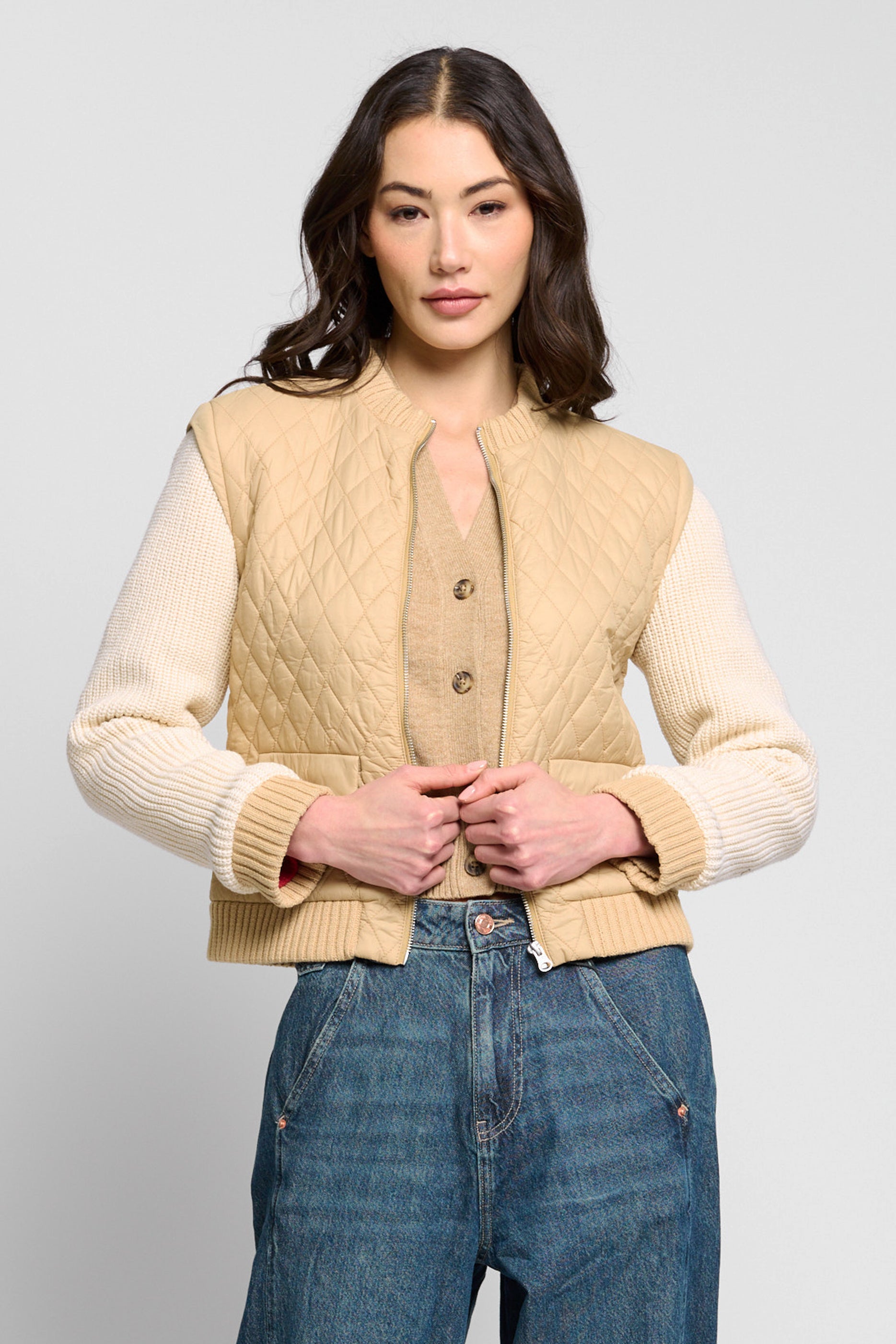 Hudson Nylon Sweater Slv Jkt