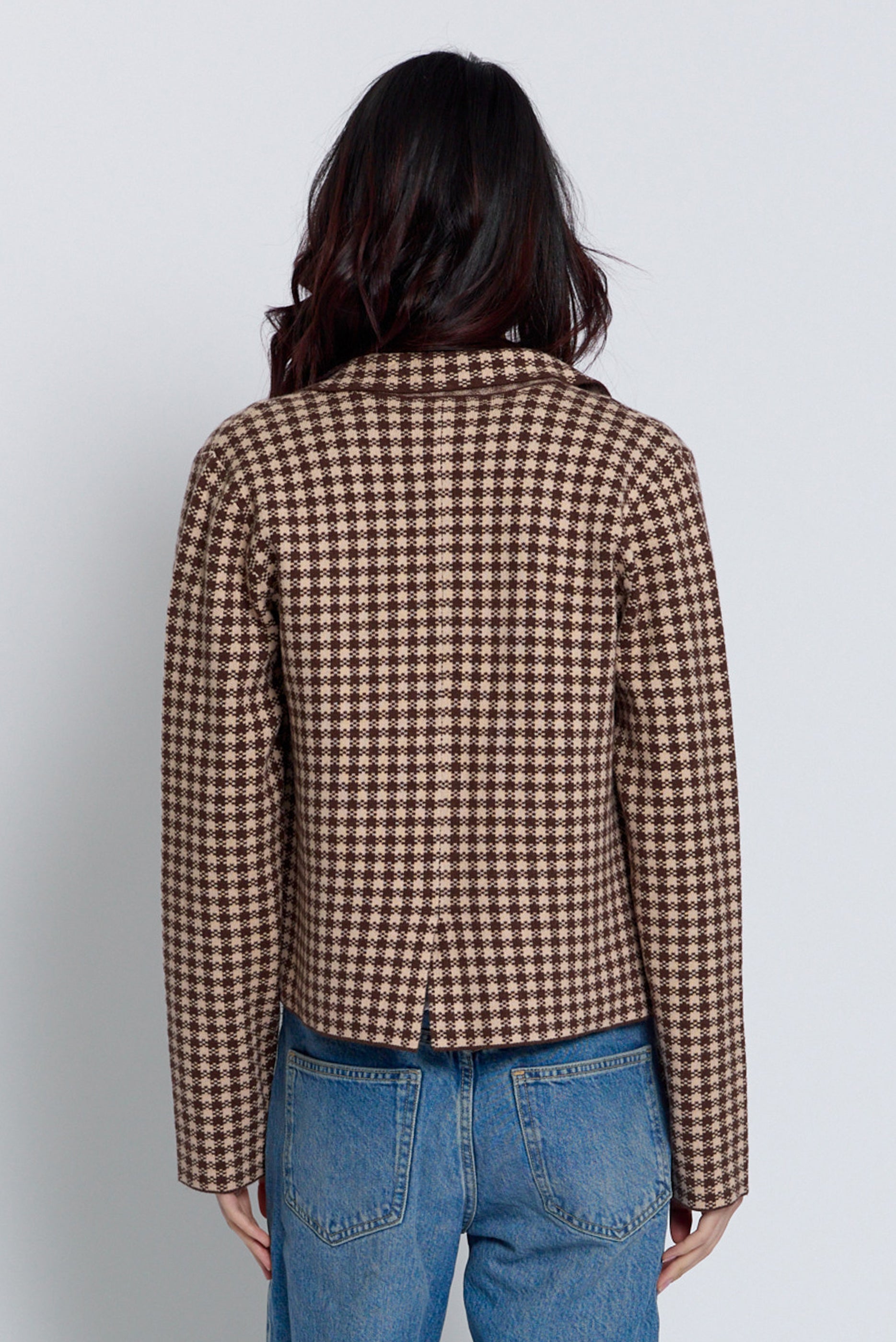 Marlo Jacquard Knit Blazer