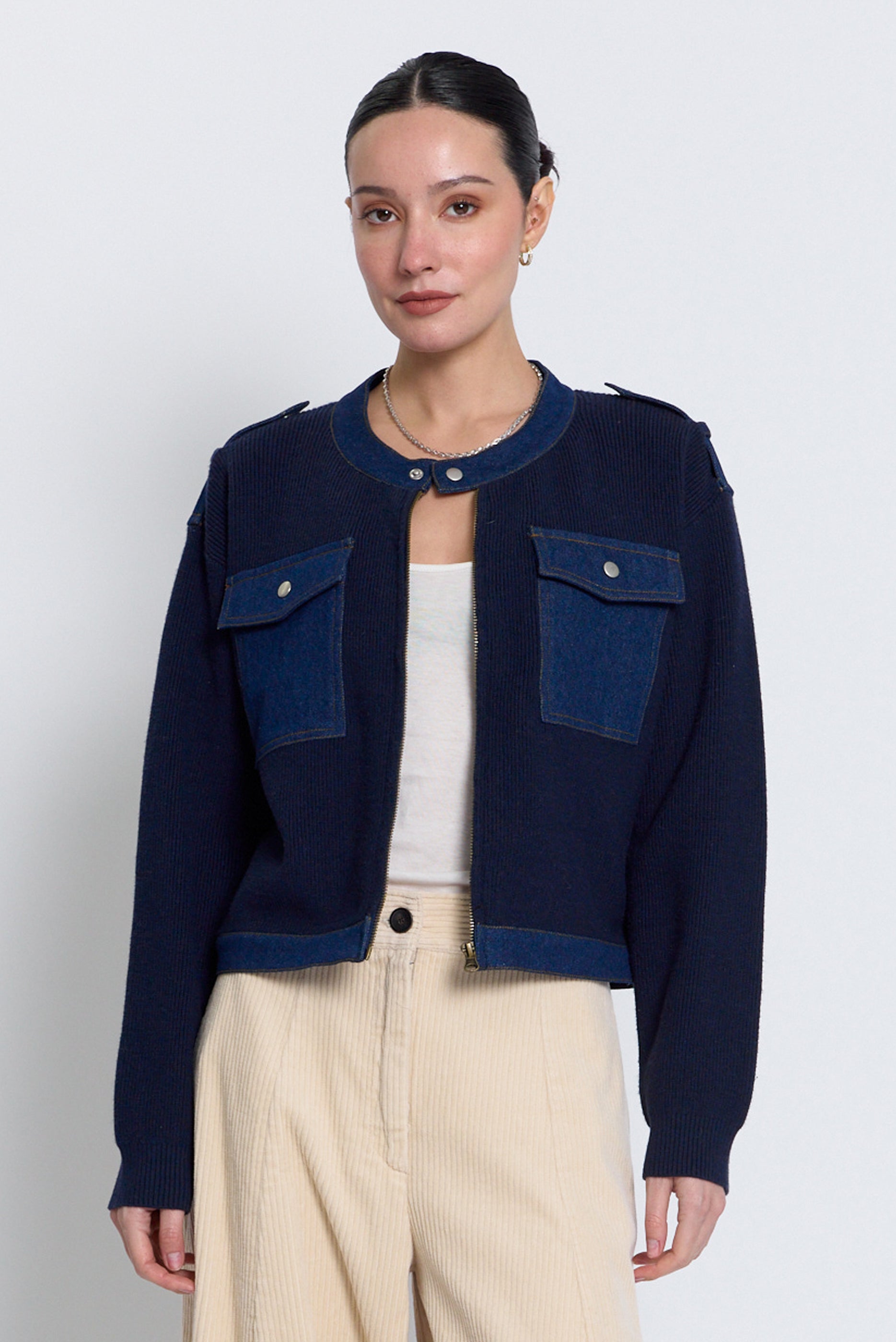 Nash Denim Accent Jacket
