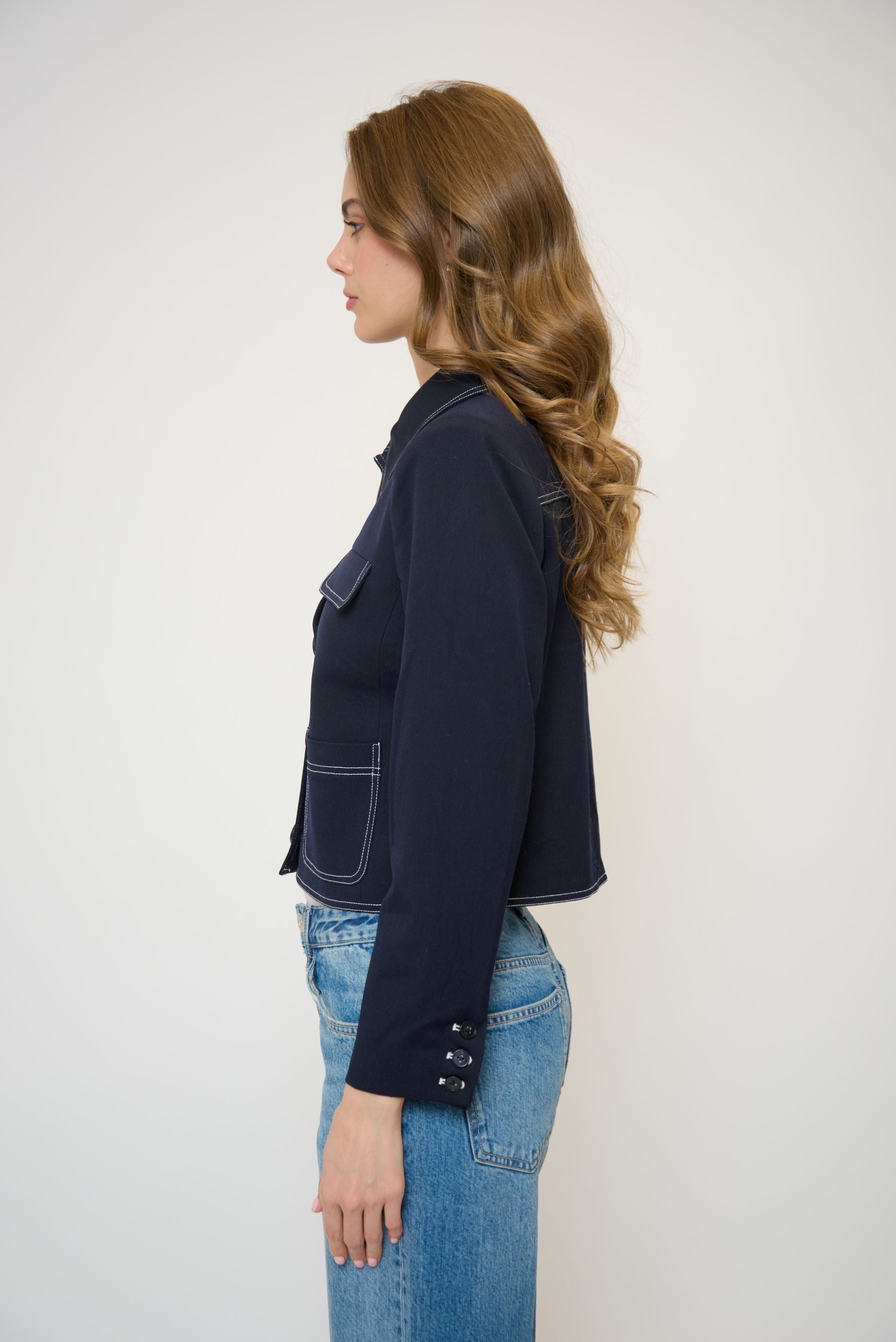 Franki Topstitch Lady Jacket