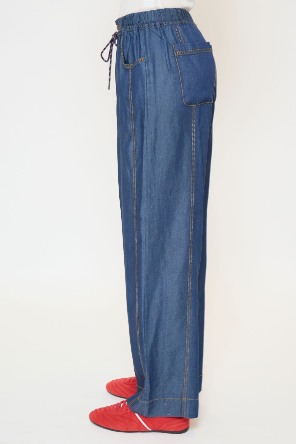 Quinn Drawcord Tencel Pant