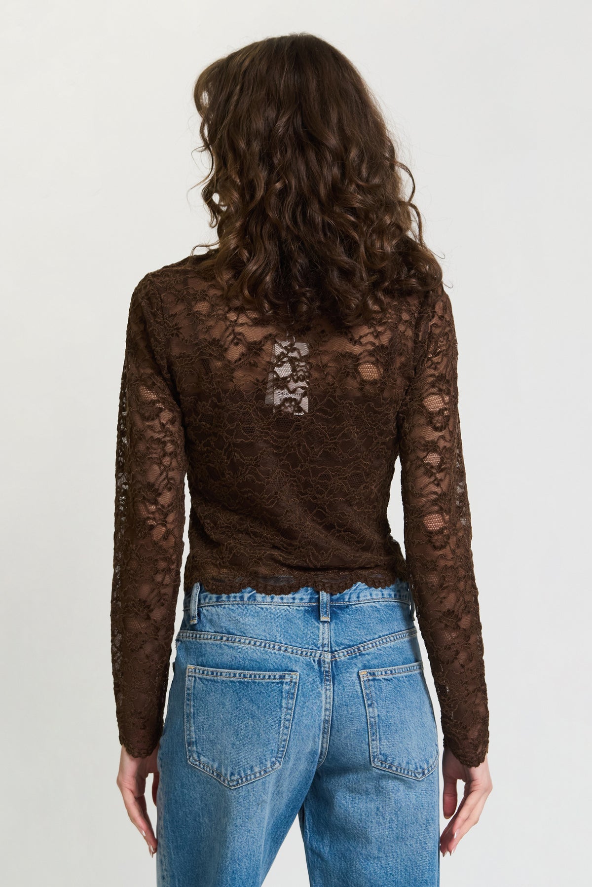 Dakota V-Neck Lace Cardigan