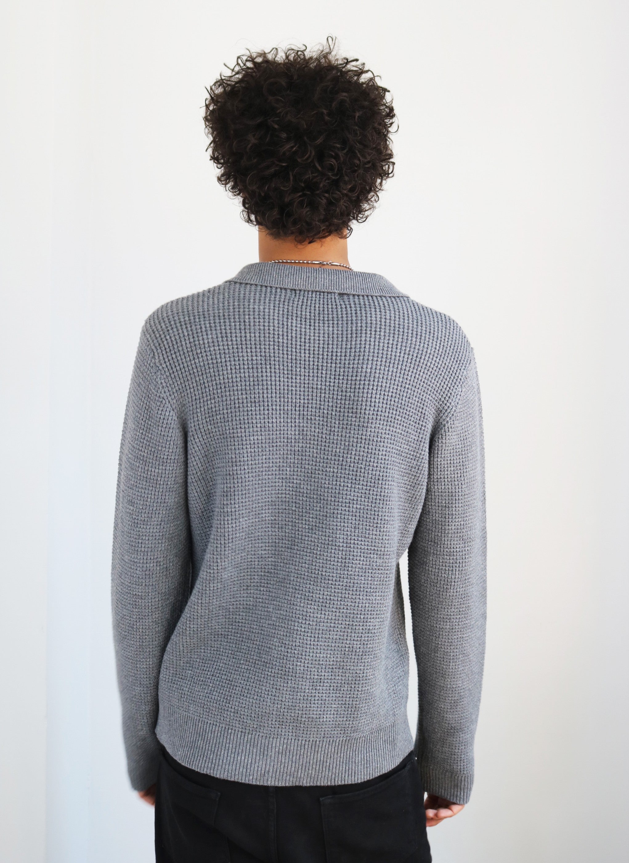 Wyatt Waffle Stitch Polo