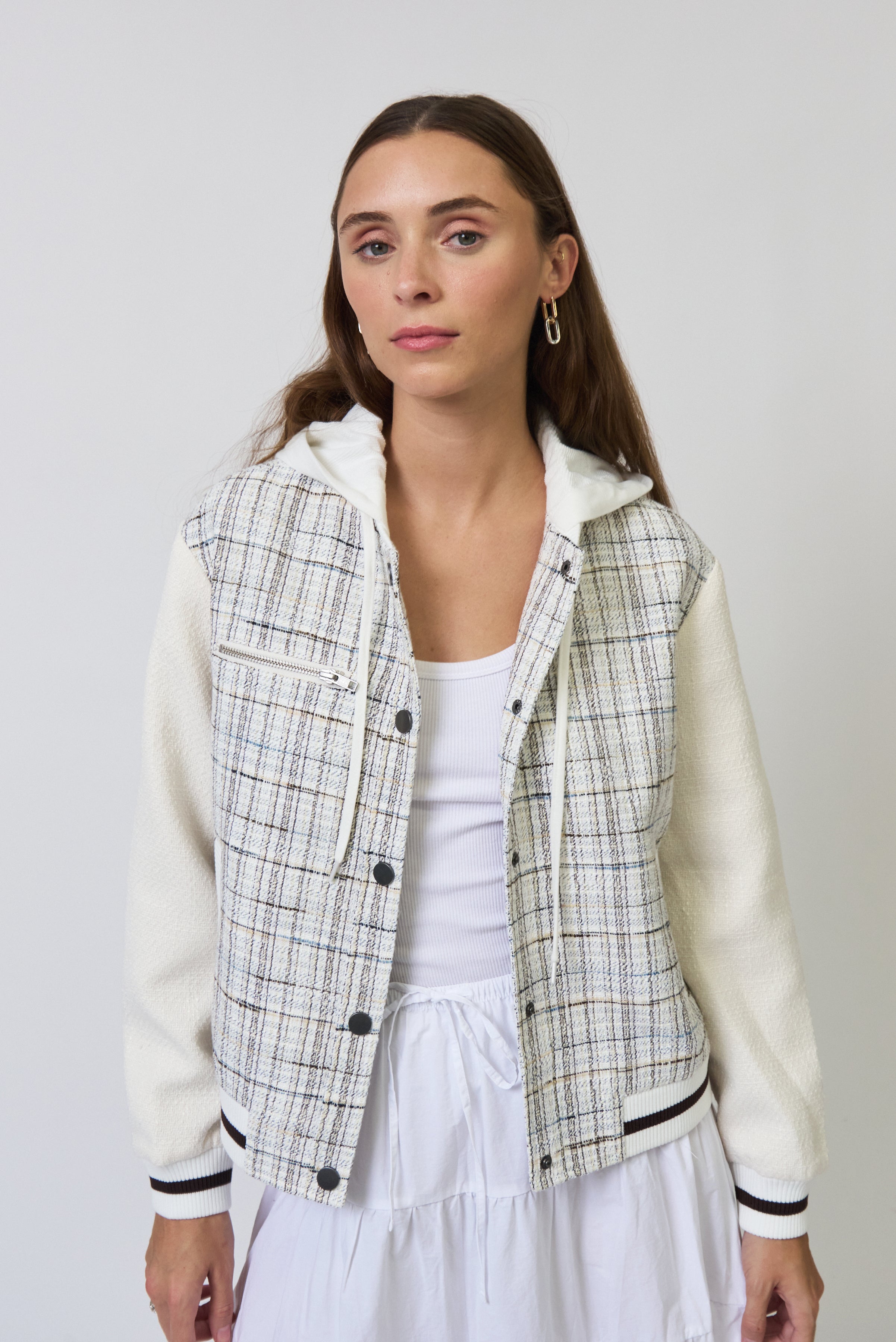 Logan Tweed Bomber