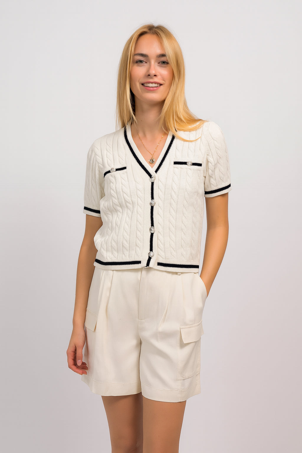 Jordie Cable Button Up Shirt