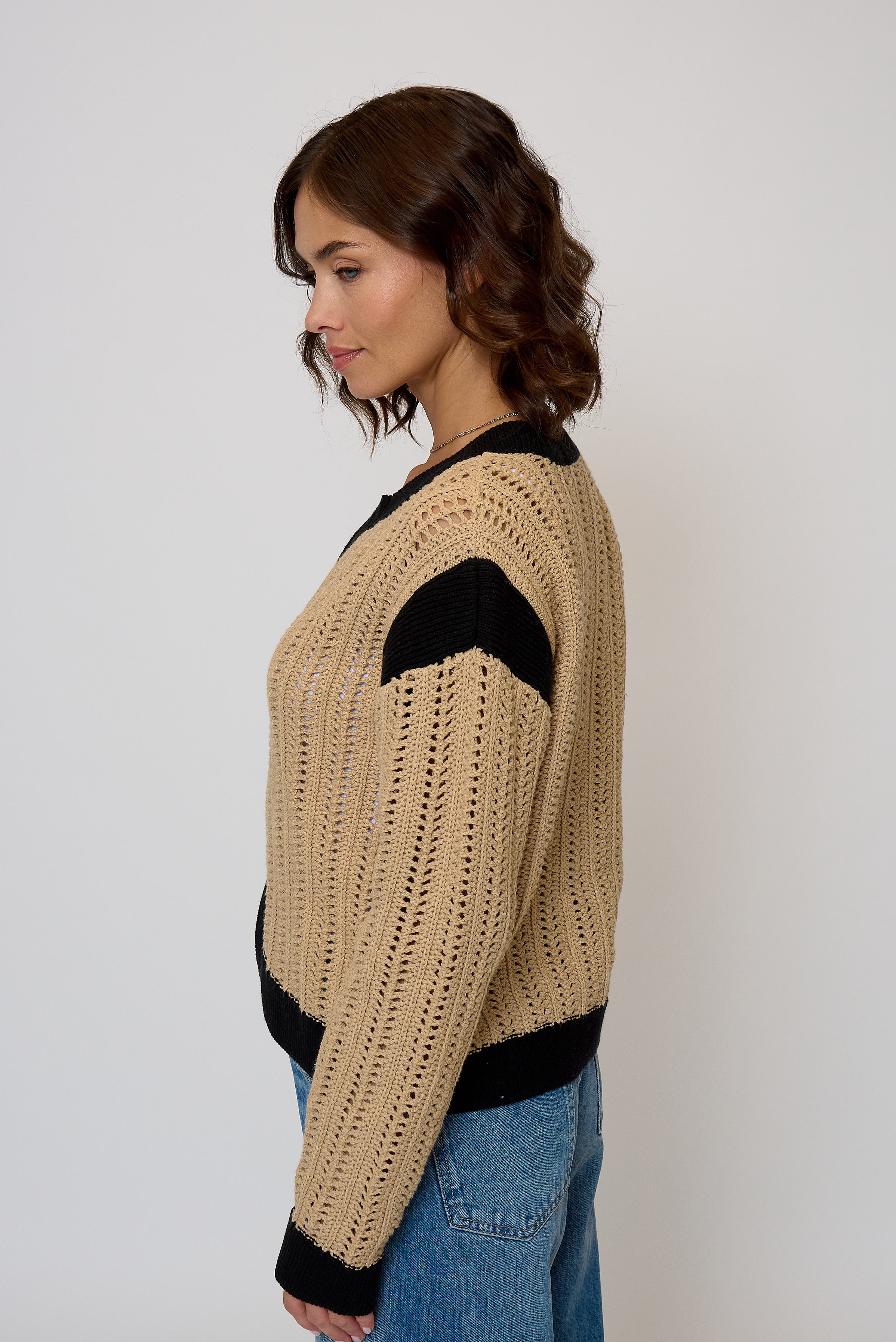 Rose Zipup Sweater