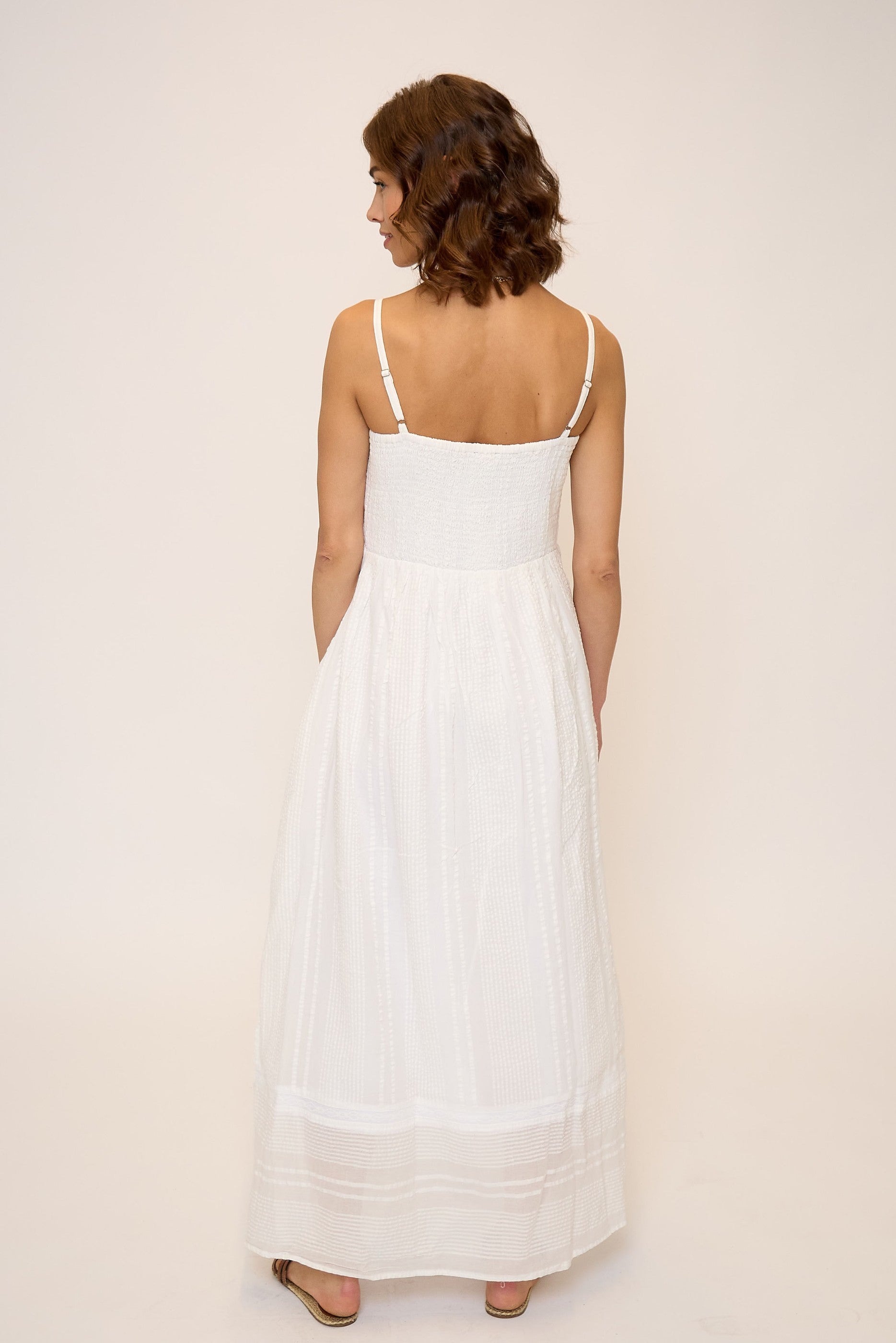 Colette Woven Midi Dress