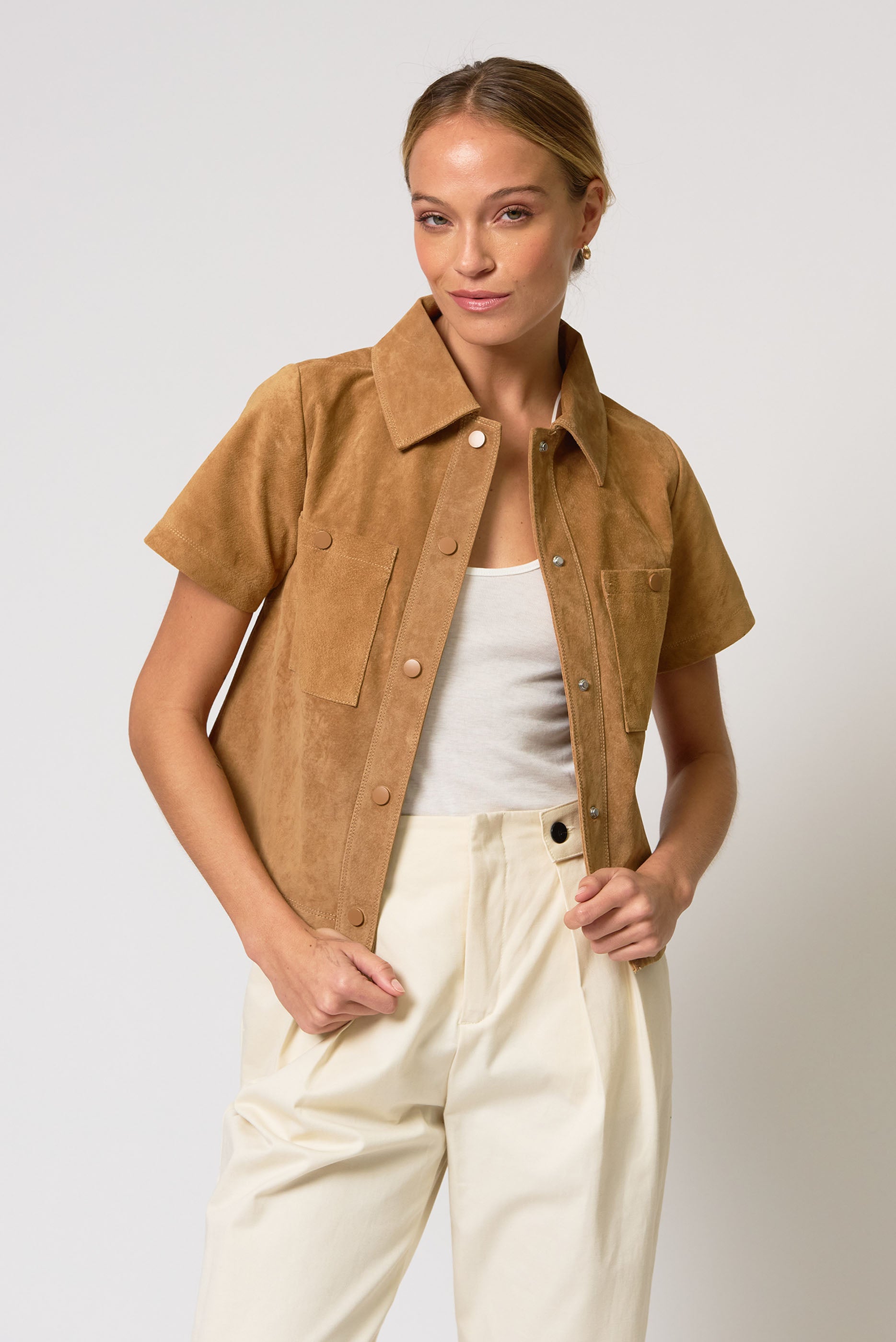 Rusty Genuine Suede Jacket