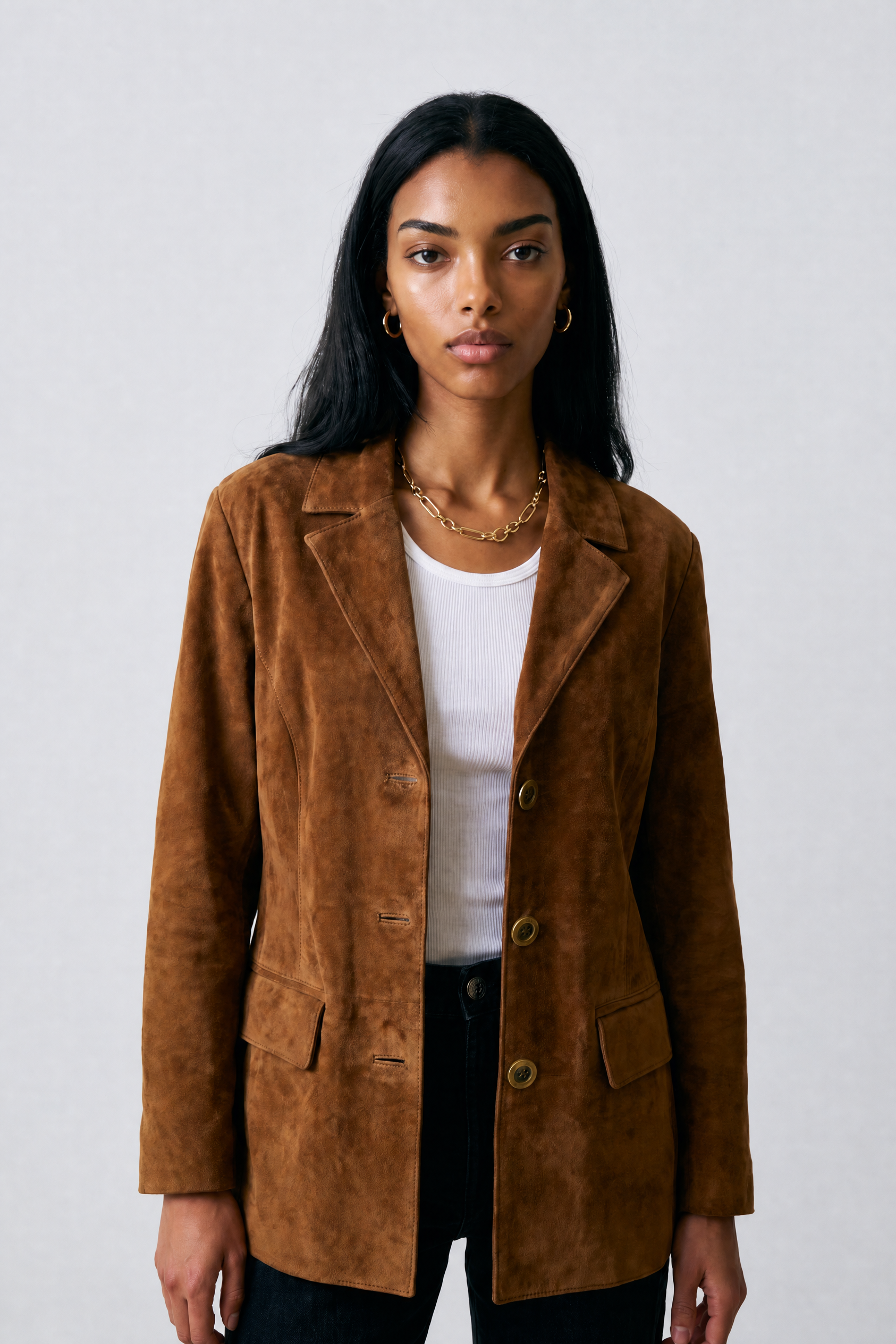 Atlas Genuine Suede Blazer