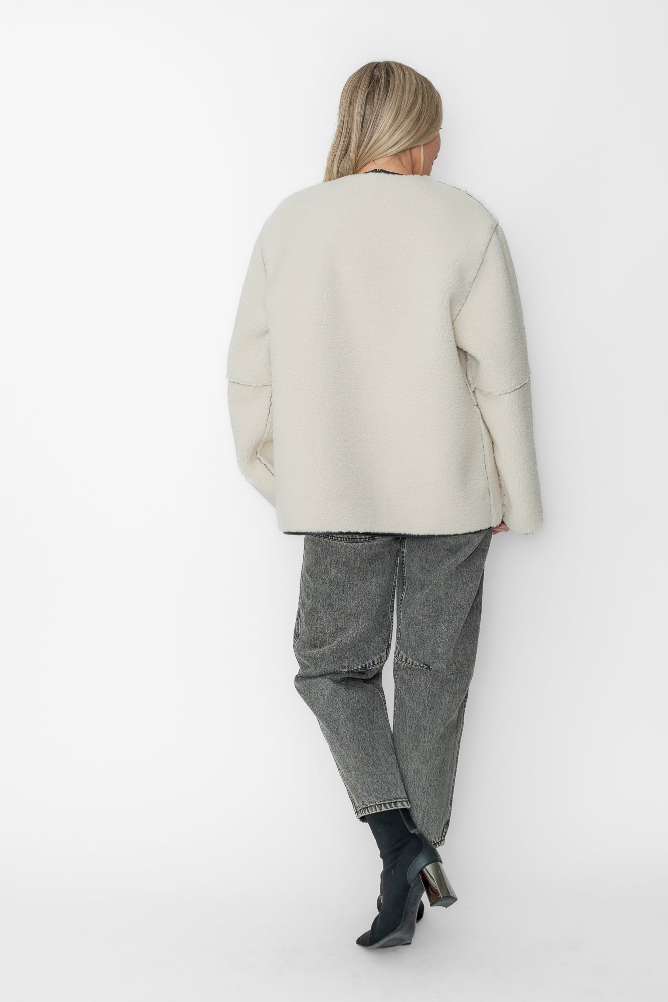 Hazel Reversible Sherpa Jacket