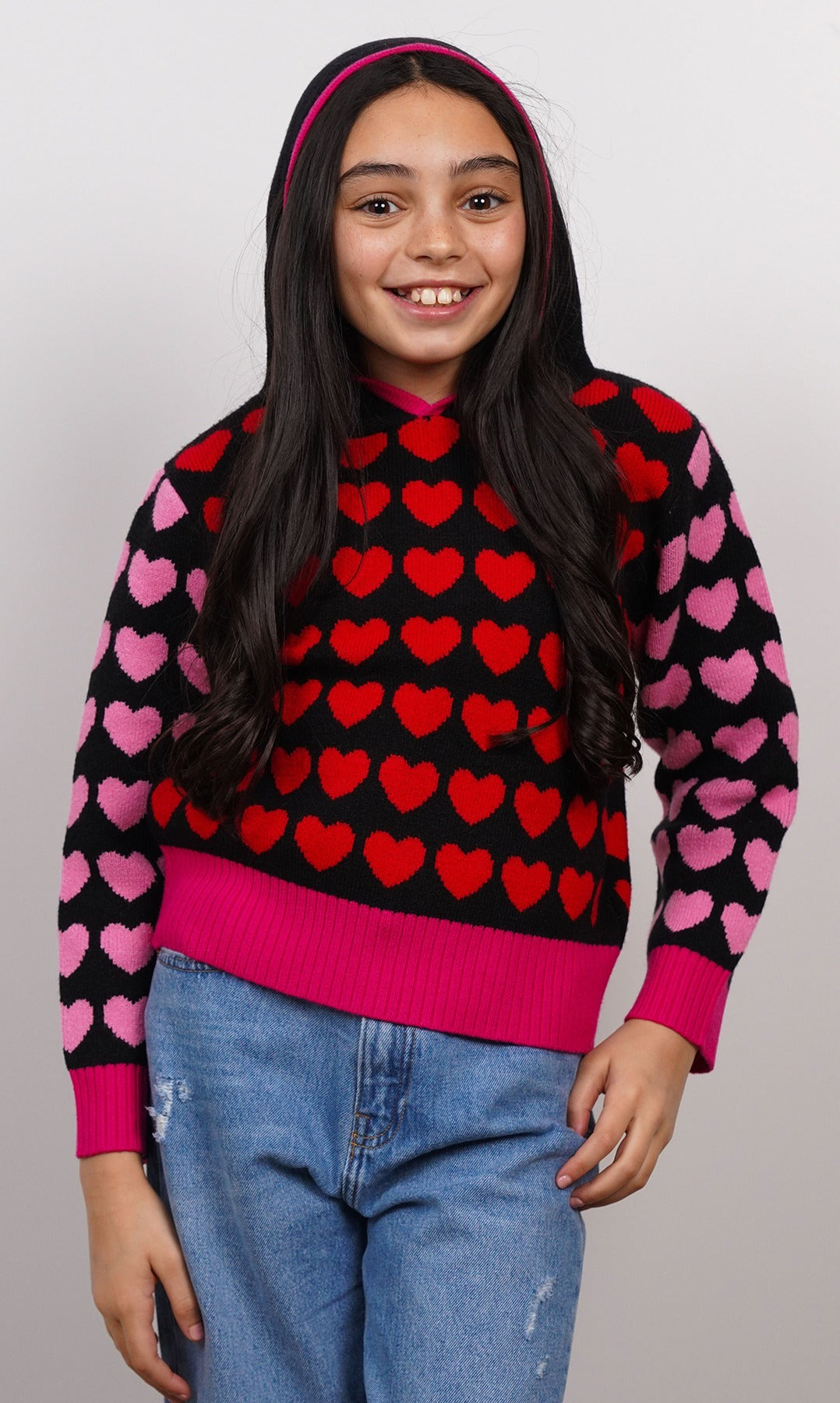 Cora Heart Hoodie