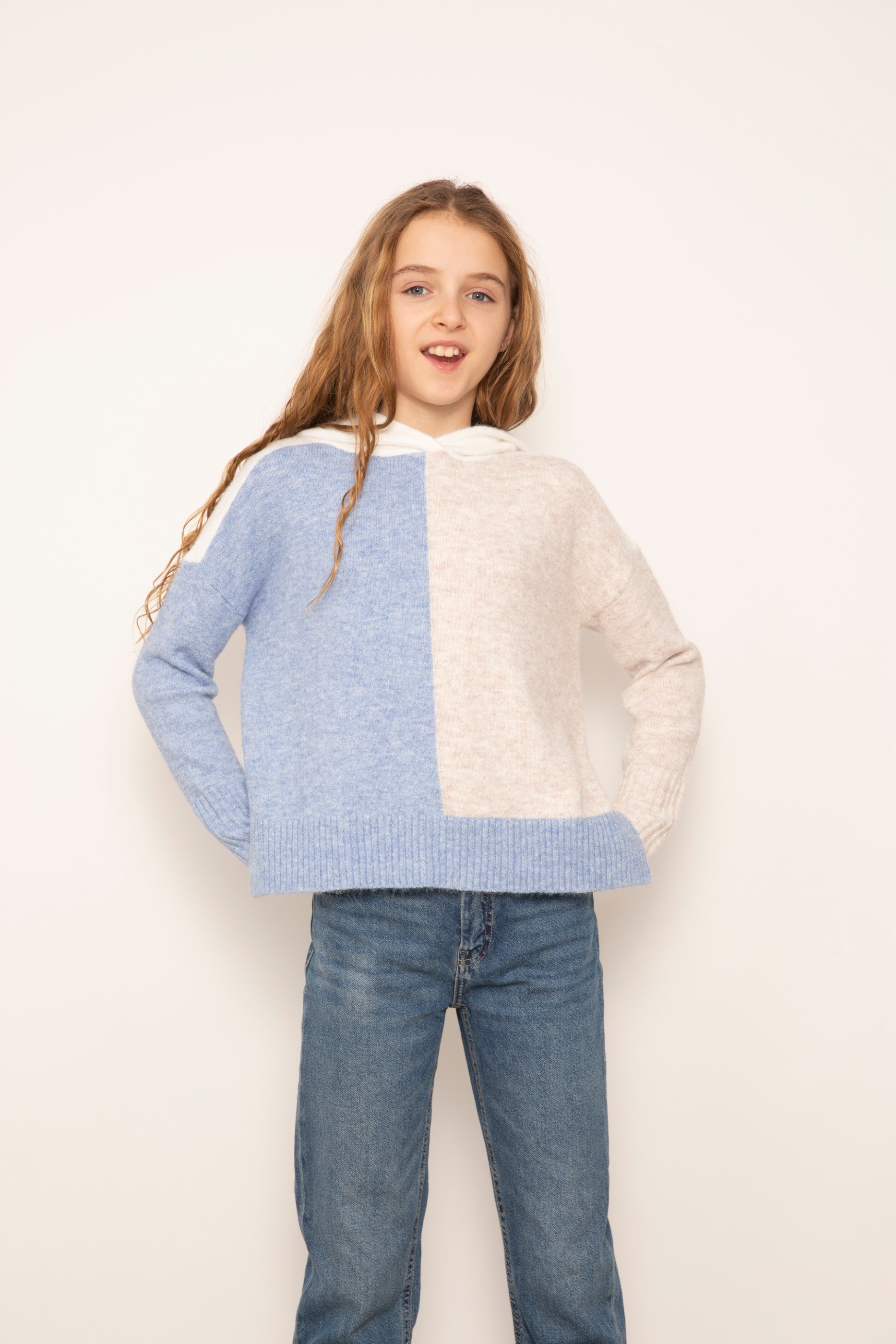 Maura Robbie Colorblock Hoodie