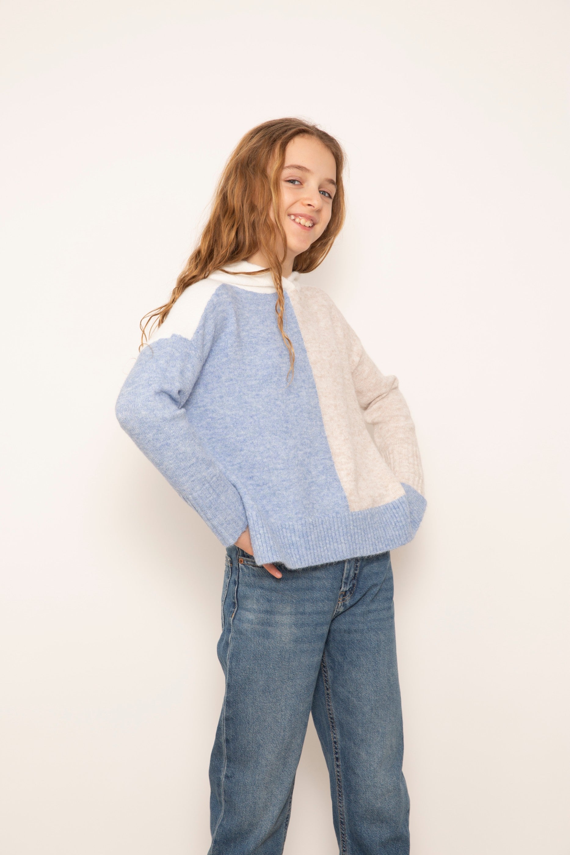 Maura Robbie Colorblock Hoodie