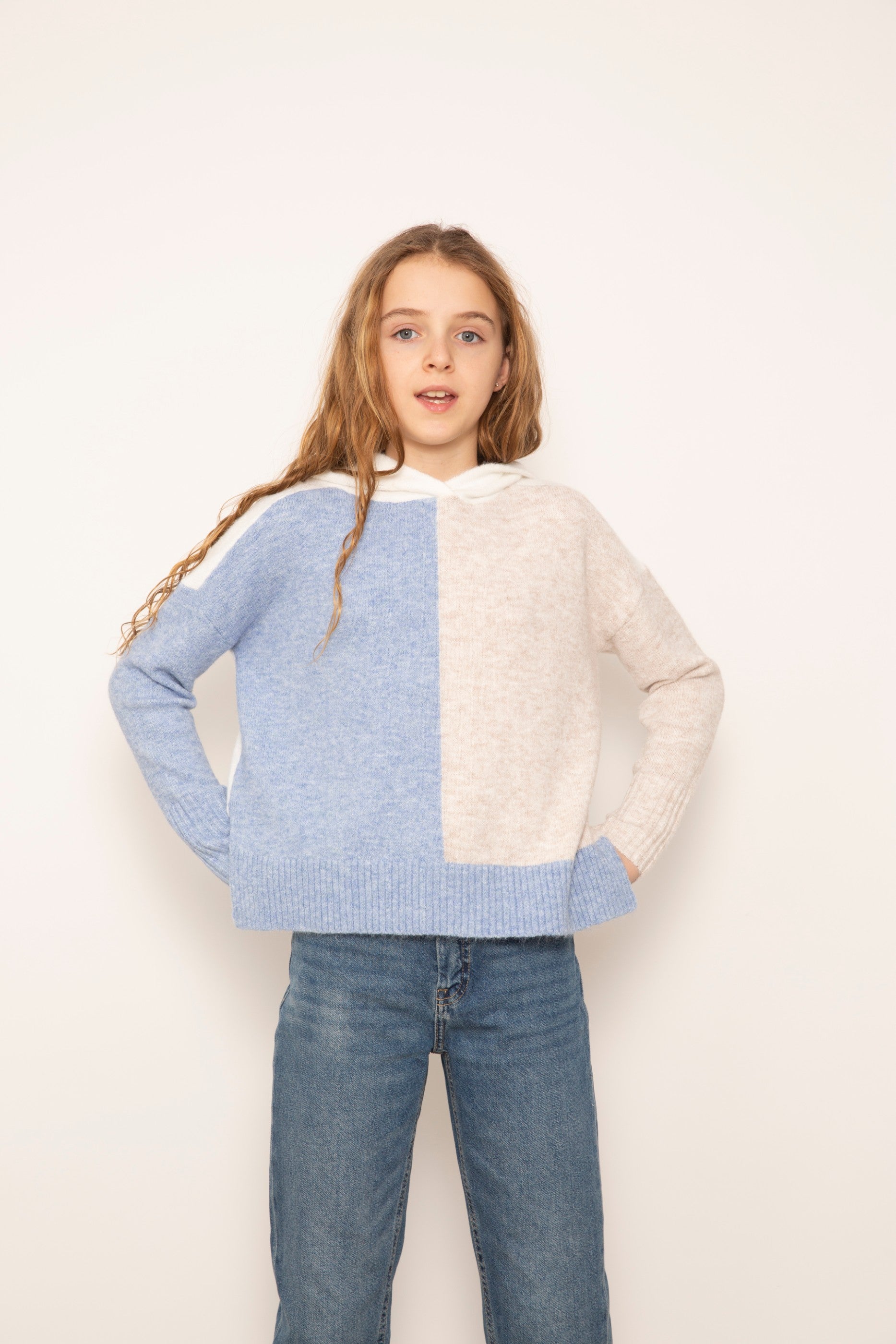 Maura Robbie Colorblock Hoodie