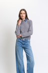 Dash Denim Collar Pullover