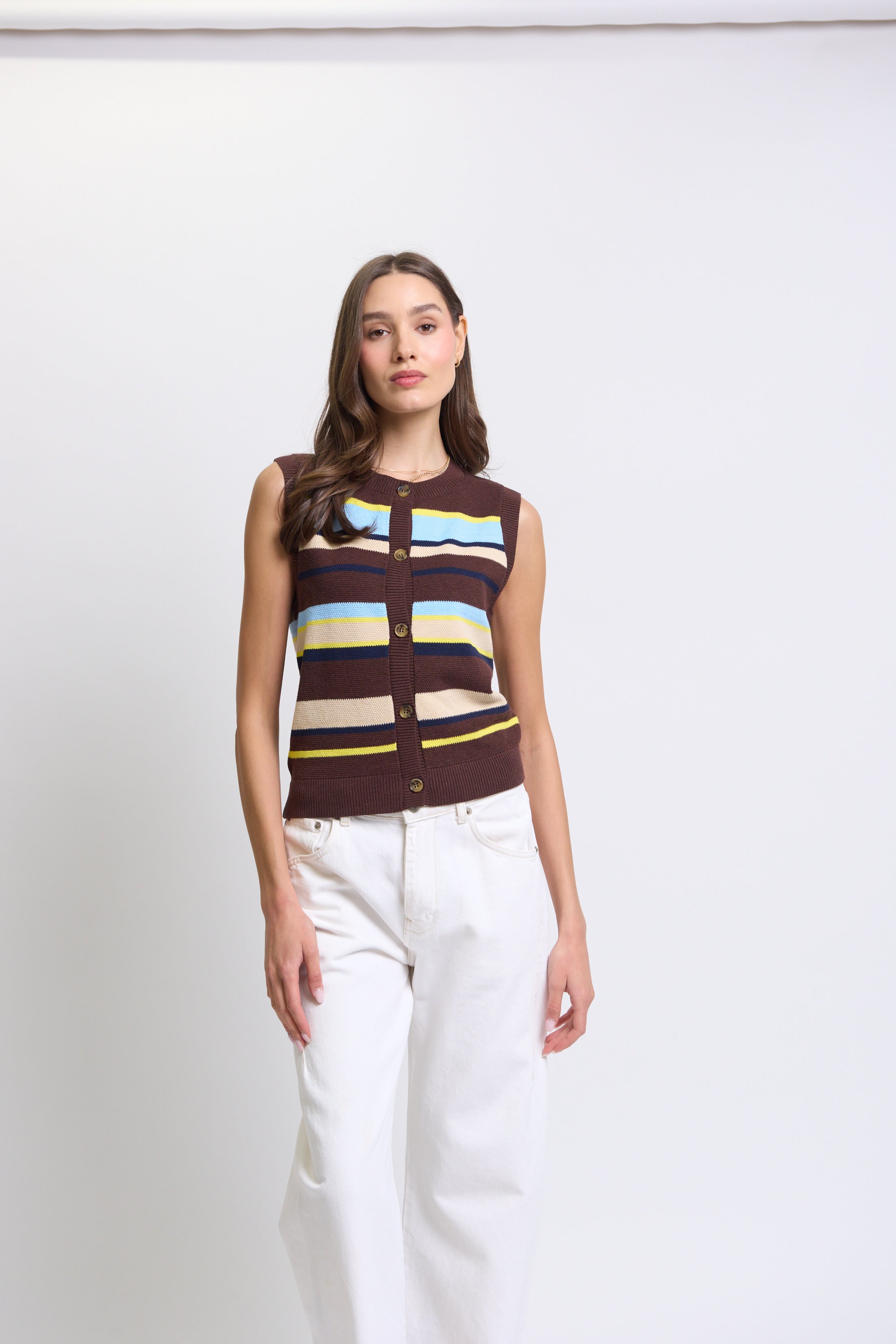 Ora Poplin Stripe Halter Dress (Copy)