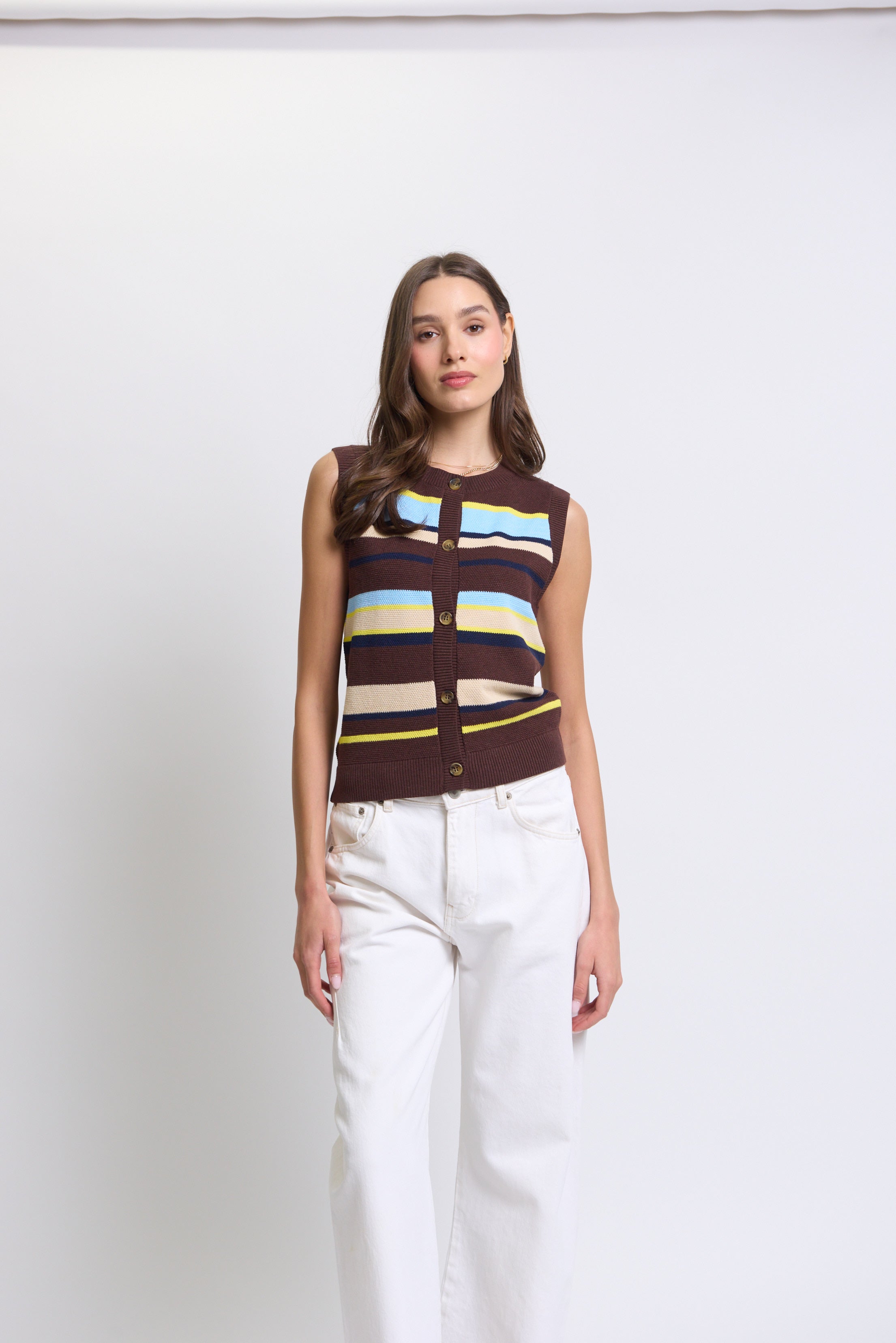 Ora Poplin Stripe Halter Dress (Copy)
