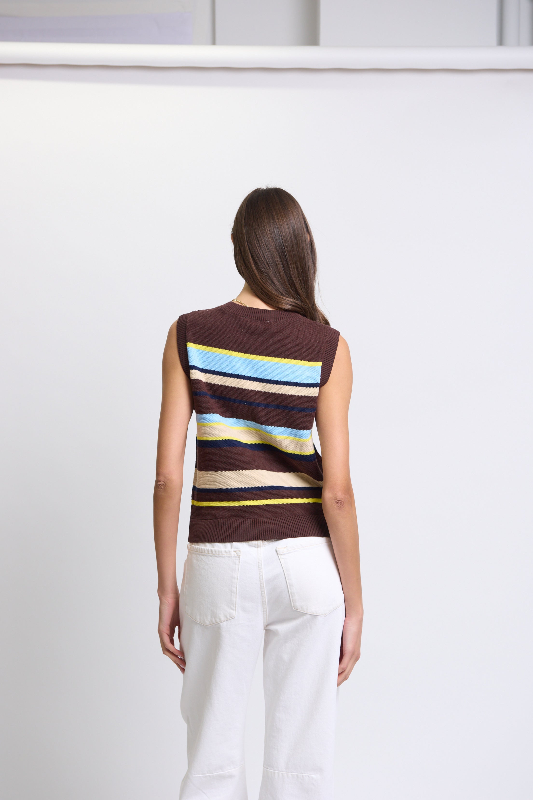 Ora Poplin Stripe Halter Dress (Copy)