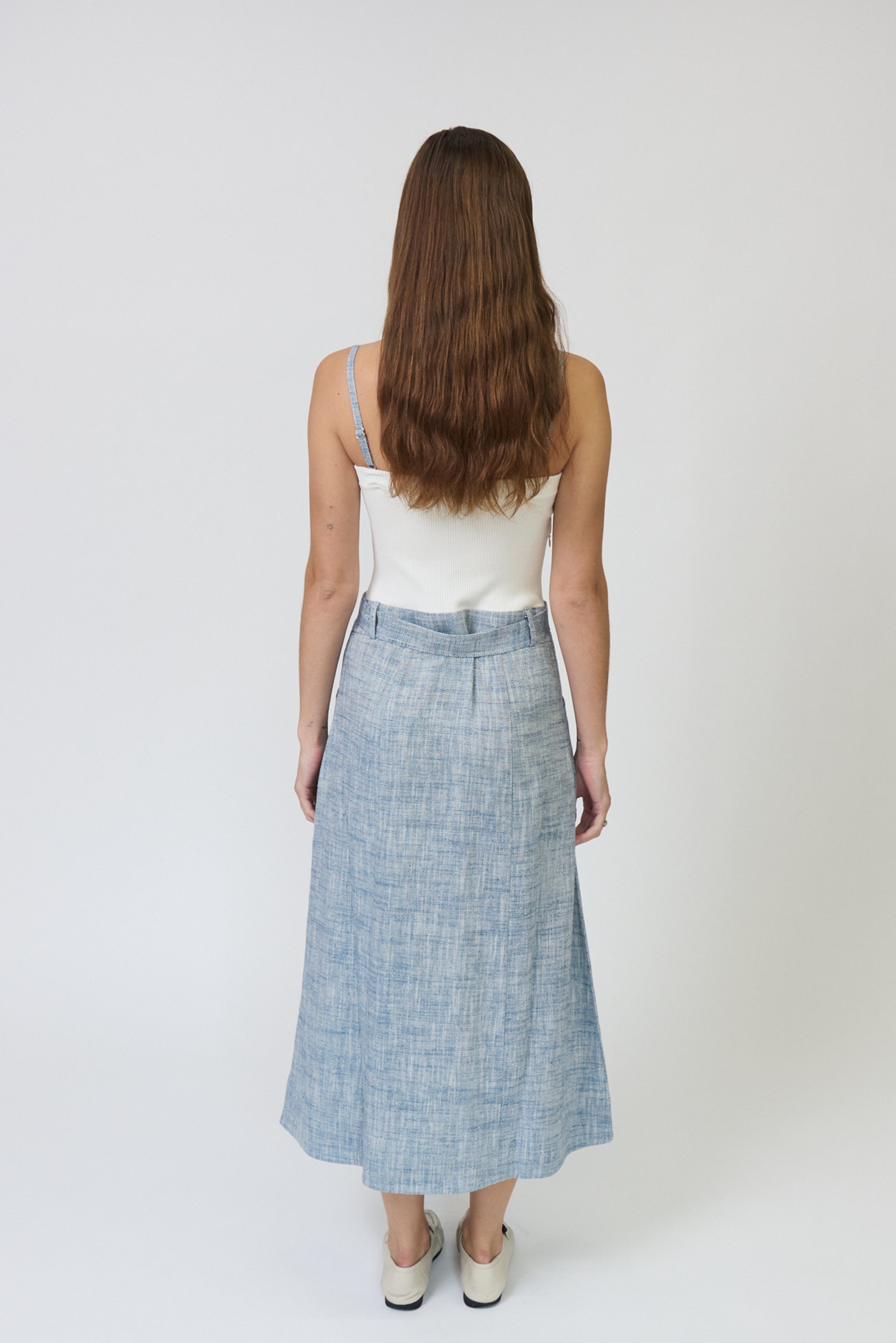 Serena Belted Twofer Dress