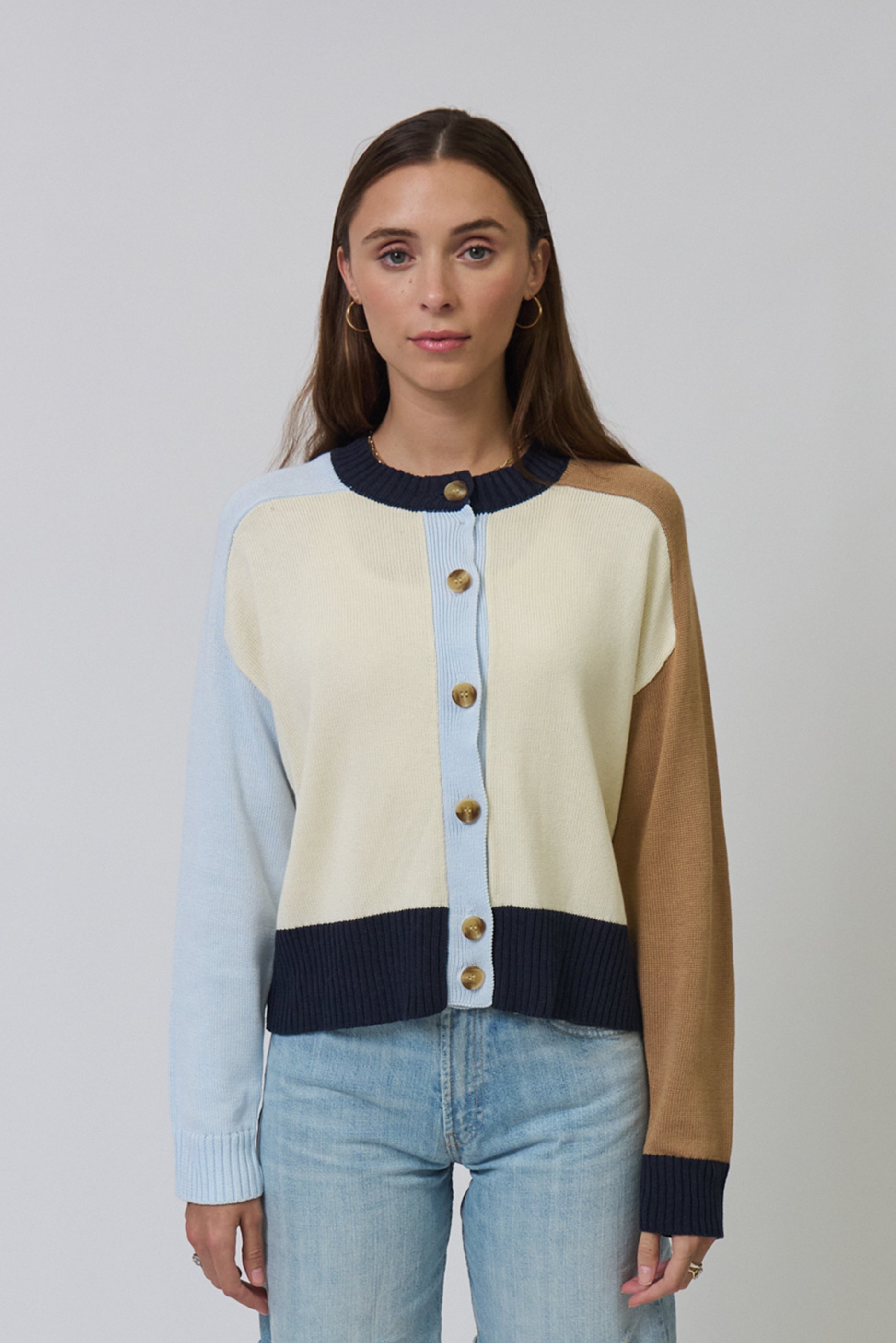 Chloe Colorblock Cardi
