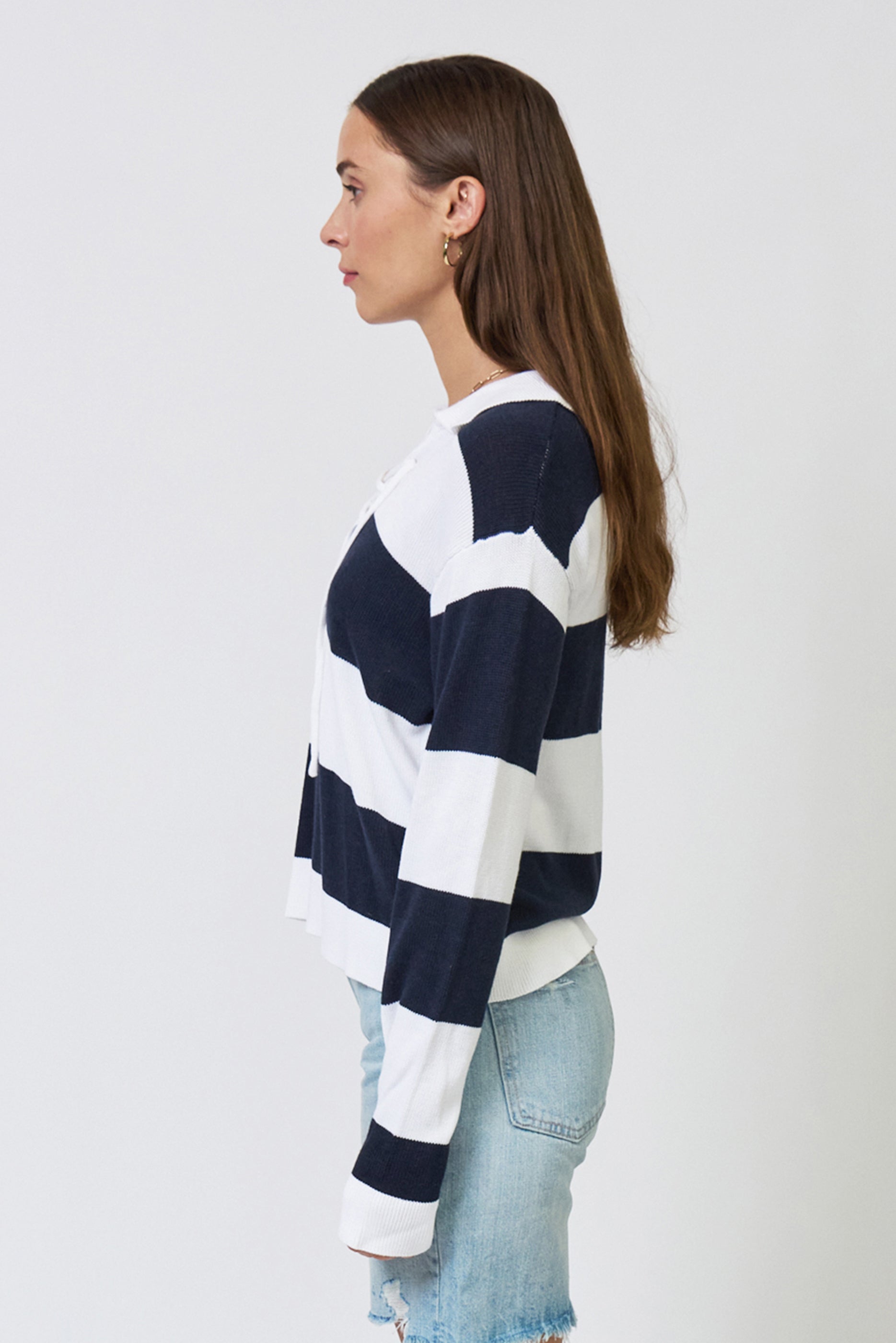 Chelsea Rugby Laceup Polo