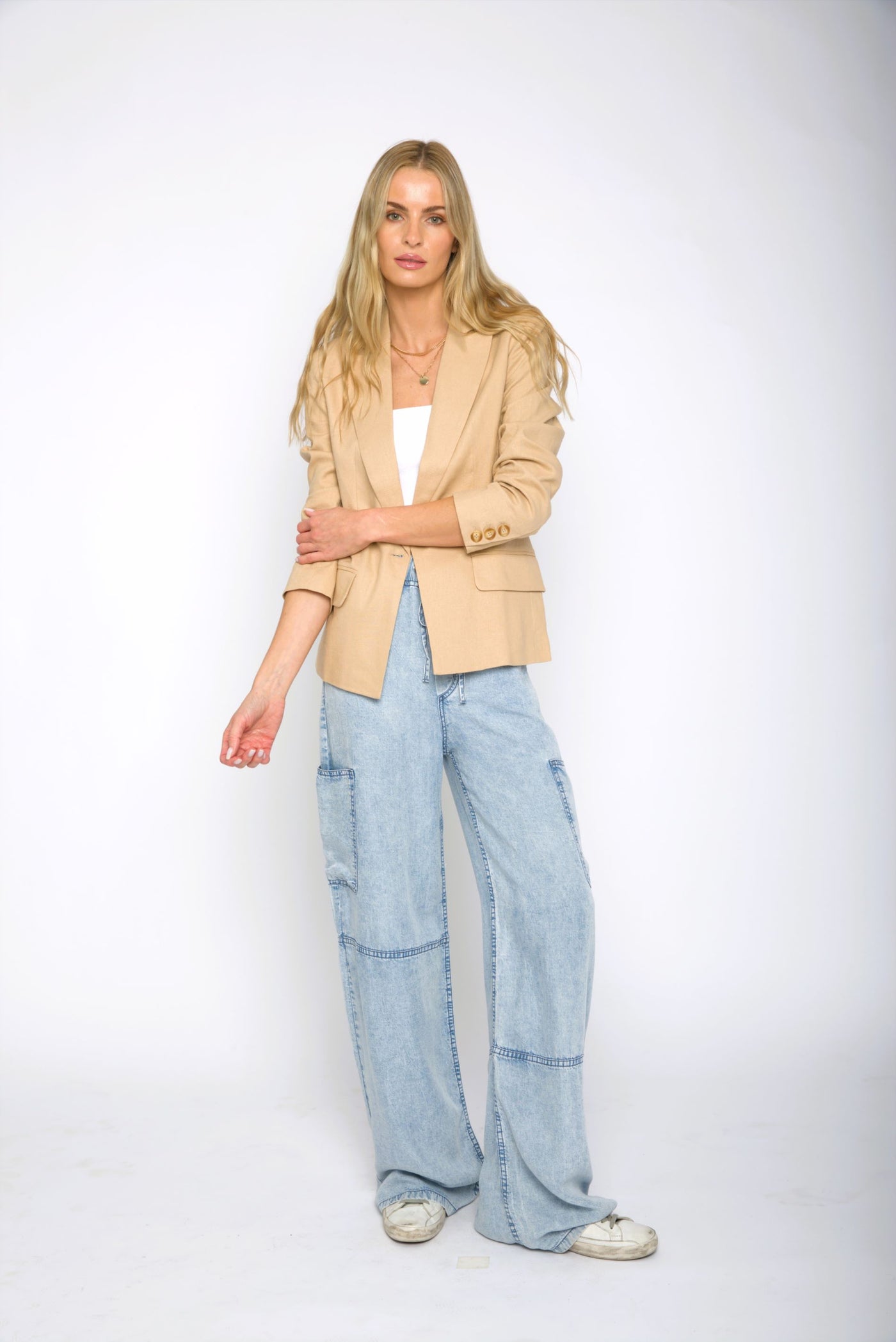 Malin Linen Blazer