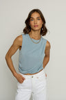 Cupro Pleated Tank