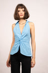 Ava Polo Halter Top