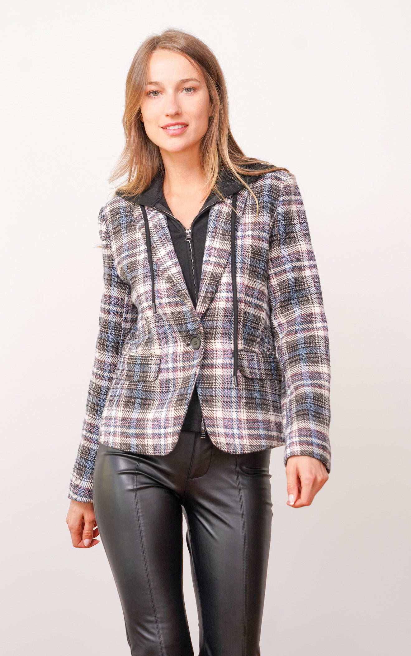 Monte Plaid Dickie Blazer