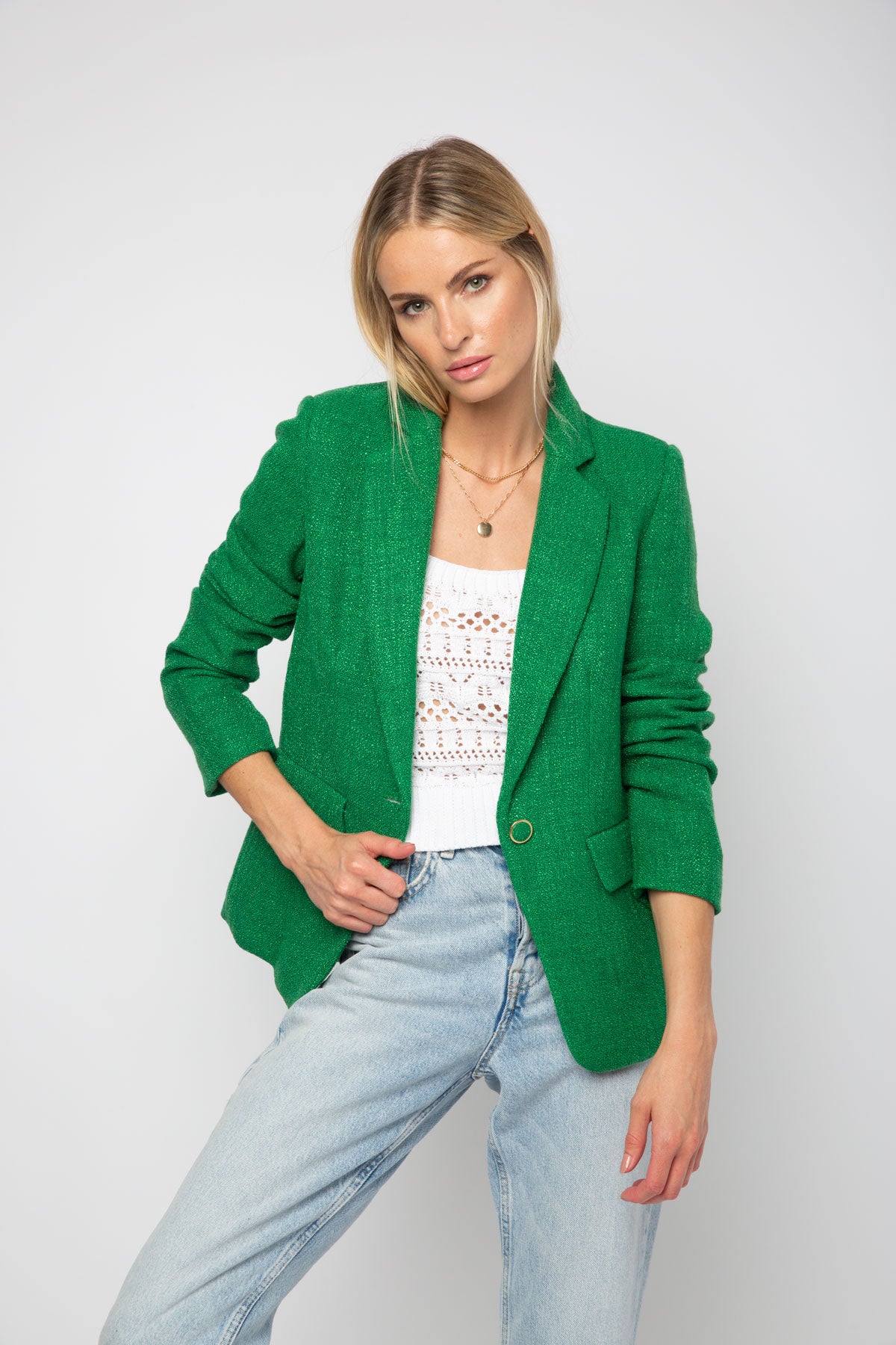 Simone Tweed Blazer