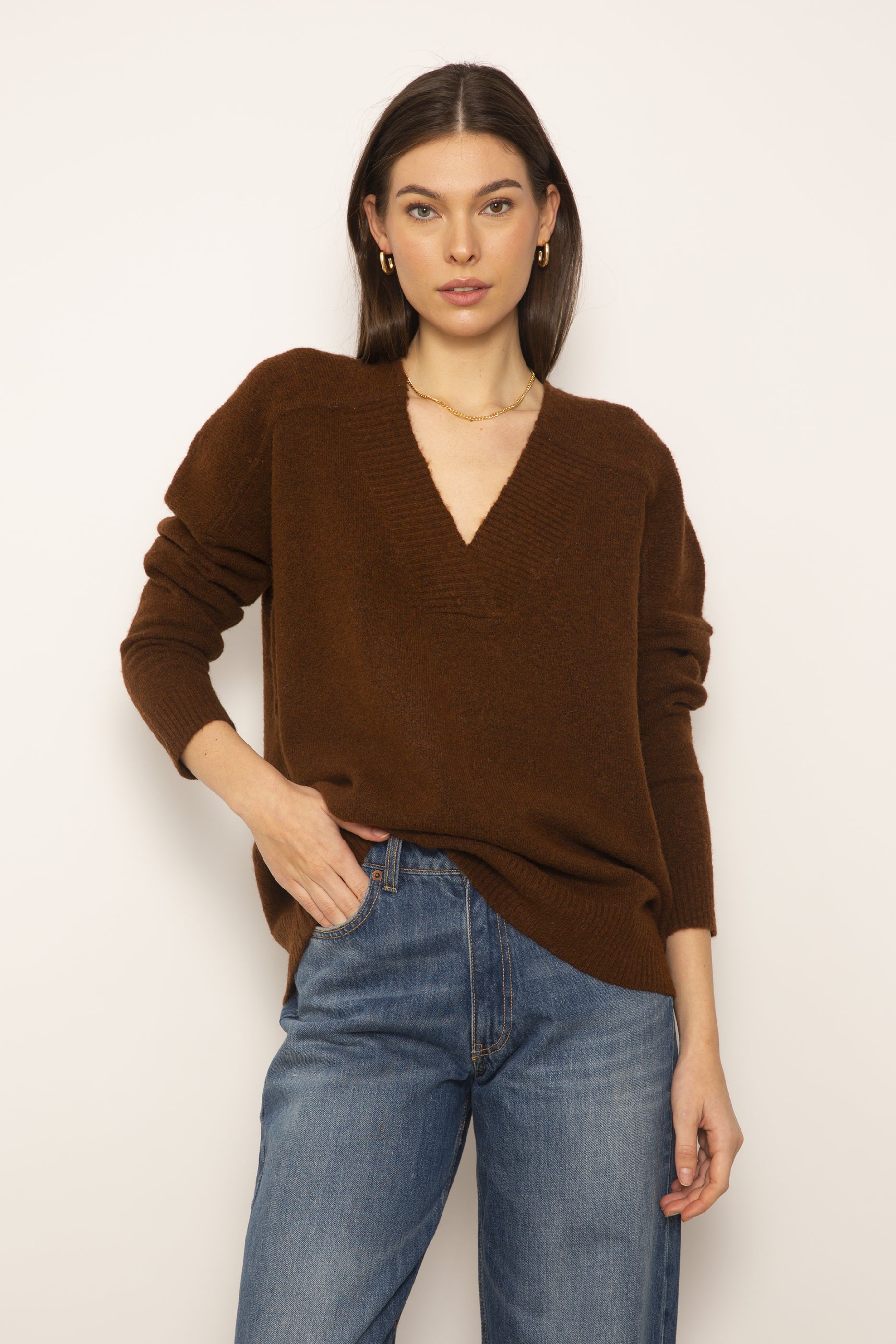 Yorke Oversized Vneck