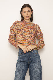 Grey Spacedye Turtleneck